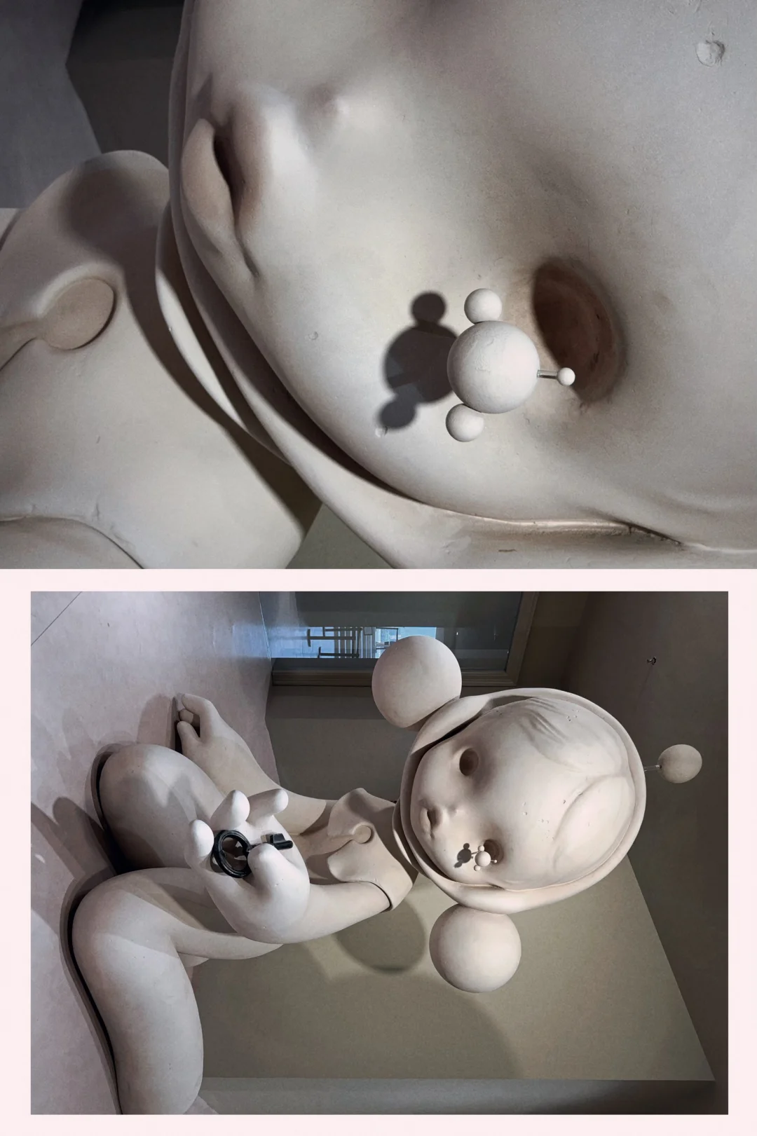 安静看展怎么突然笑场？