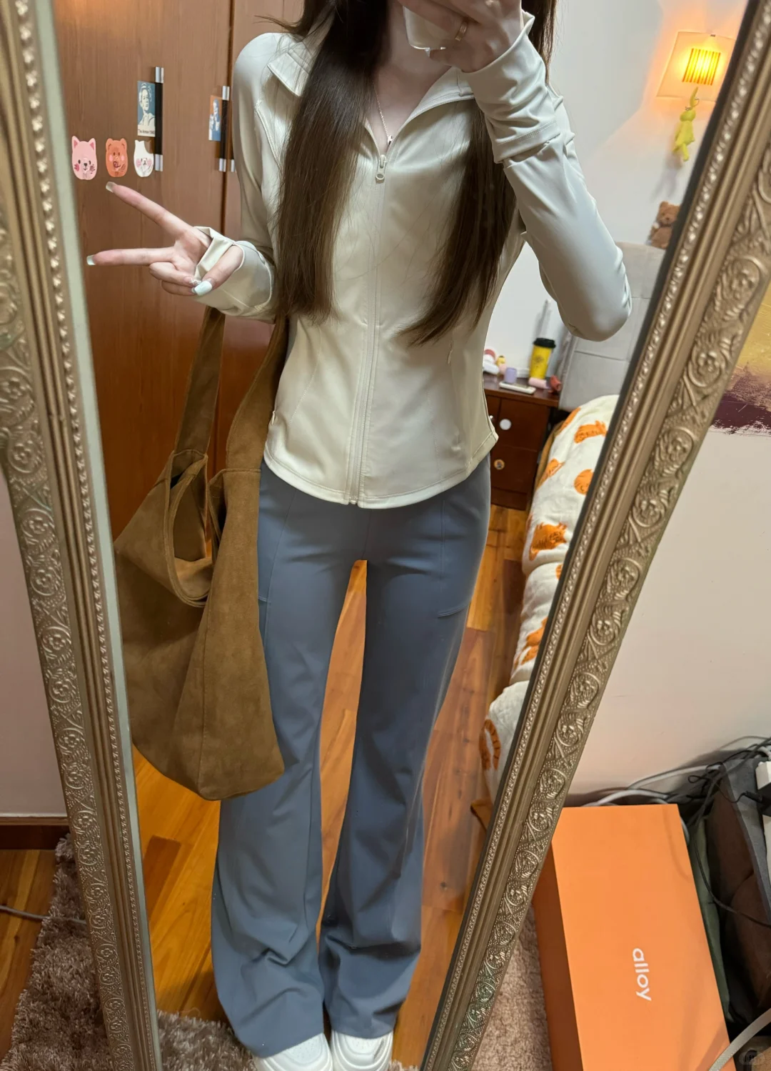上短下长真的好显瘦！?