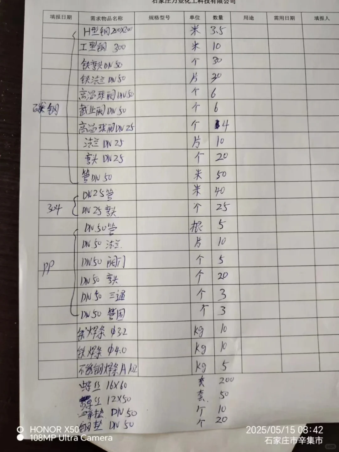 有供应商吗