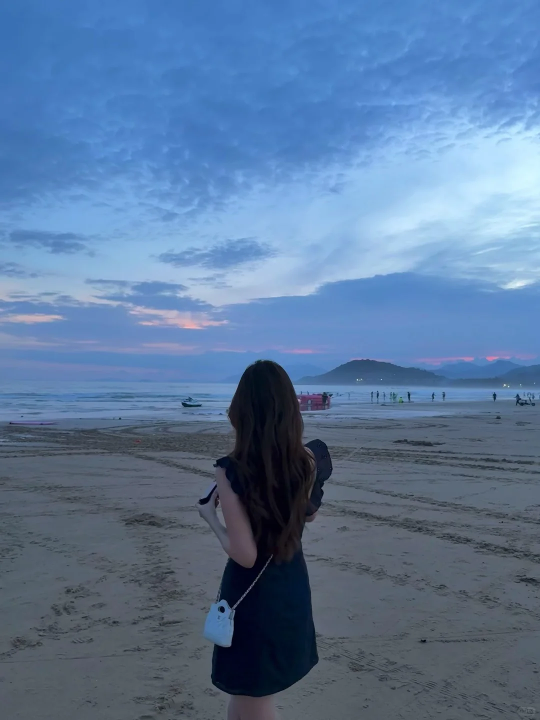?太美啦！海边的蓝调时刻～