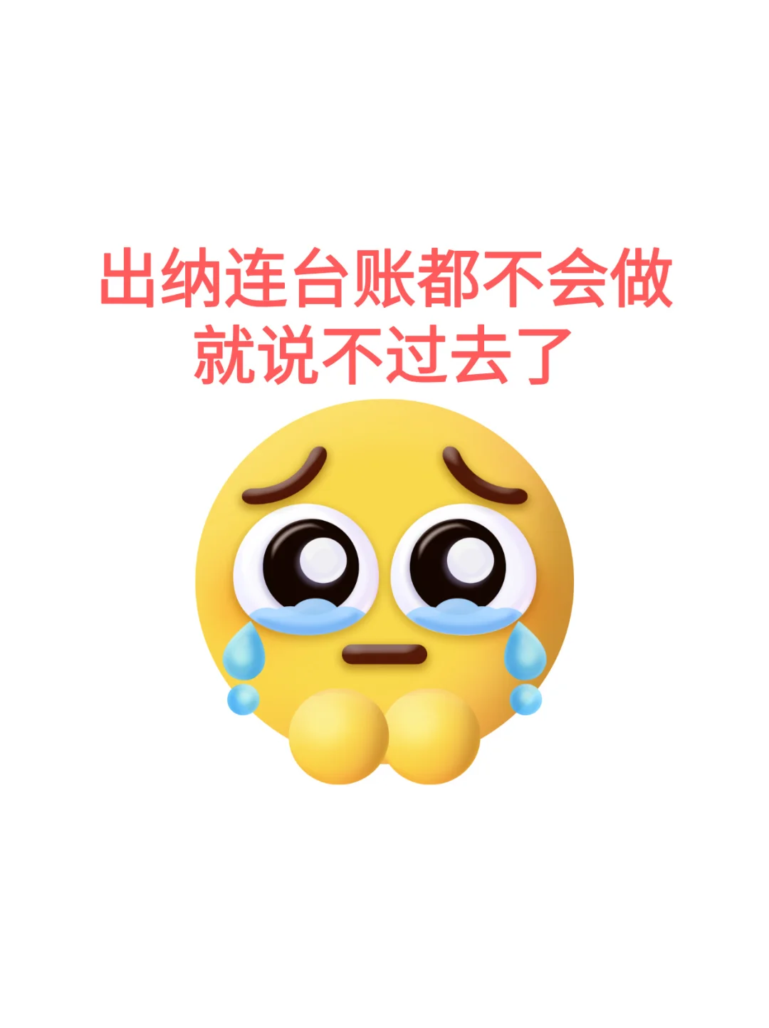出纳连台账都不会做就说不过去了