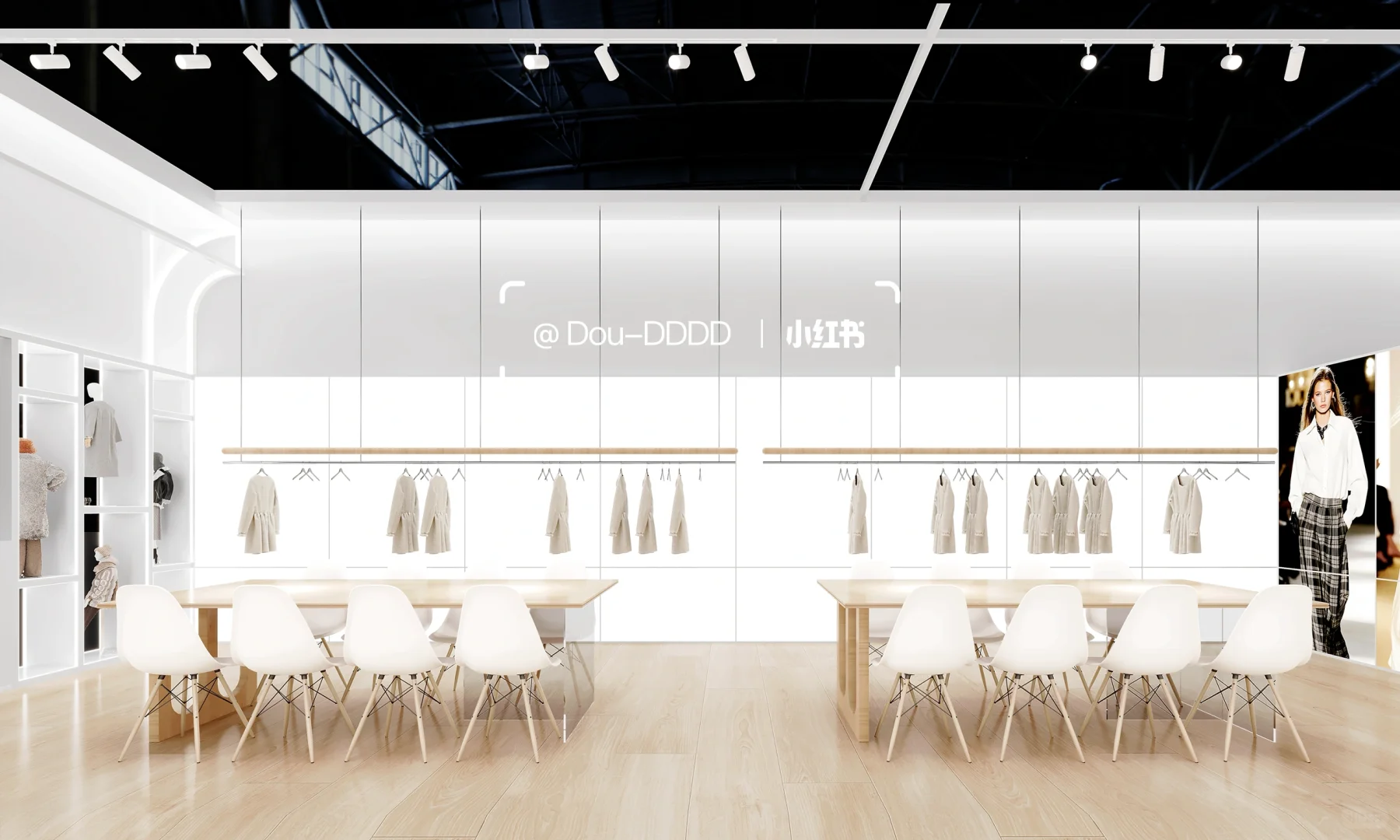 156m²纺织面料展|展台设计搭建