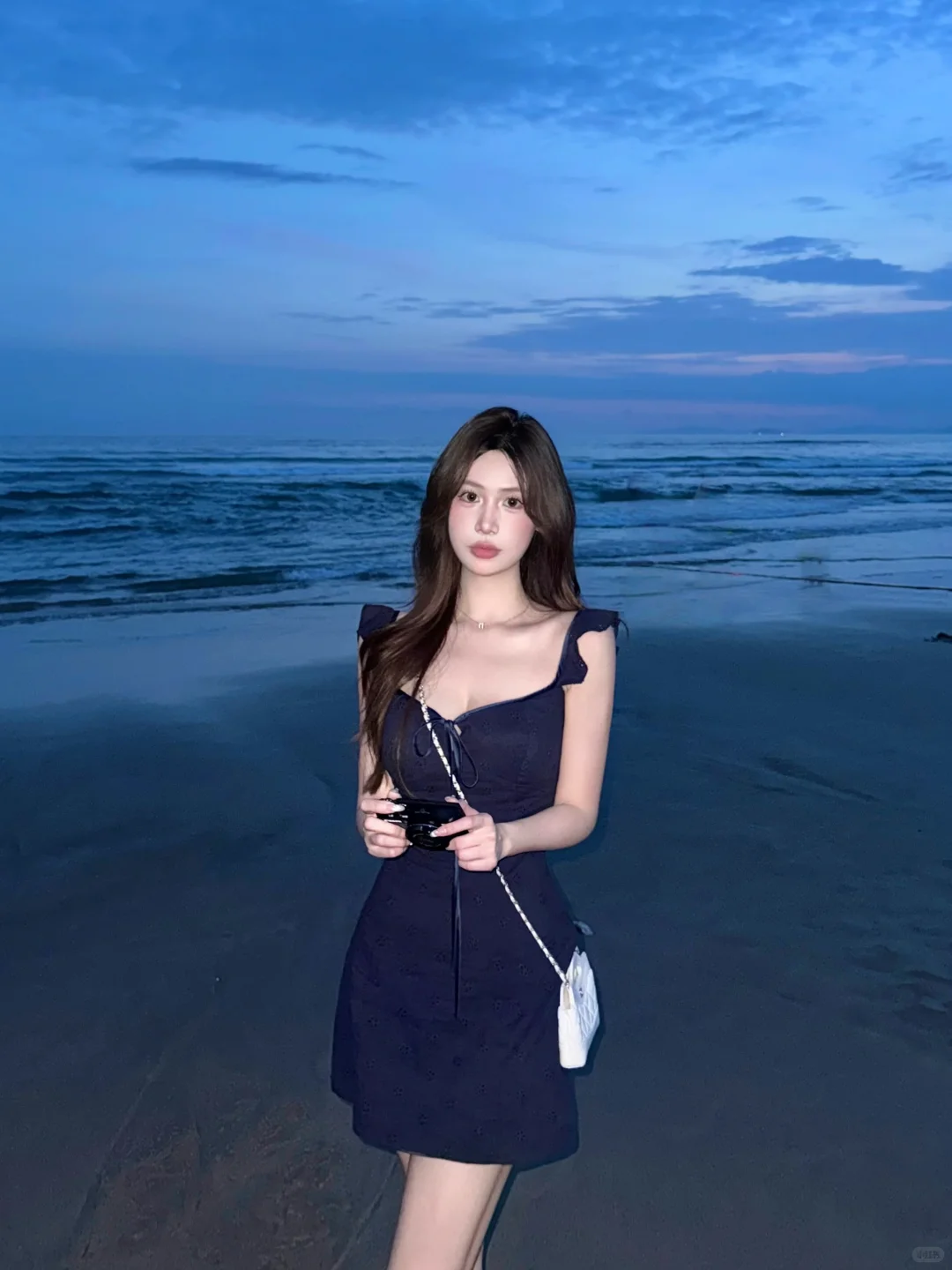 ?太美啦！海边的蓝调时刻～