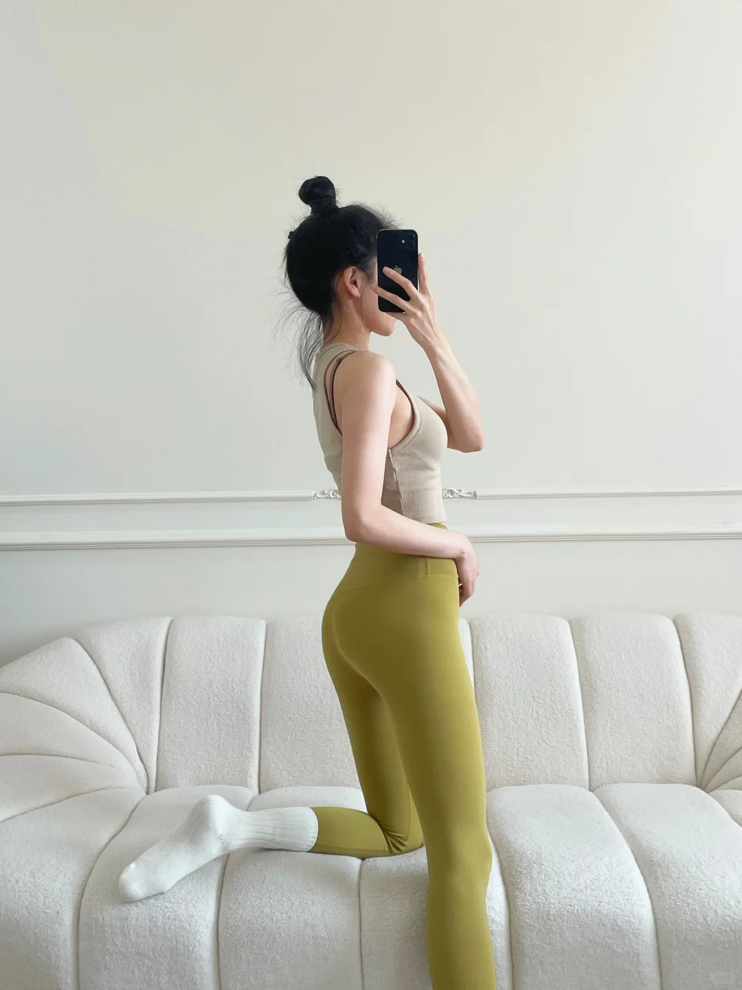 不上普拉提的日子 在家臭美