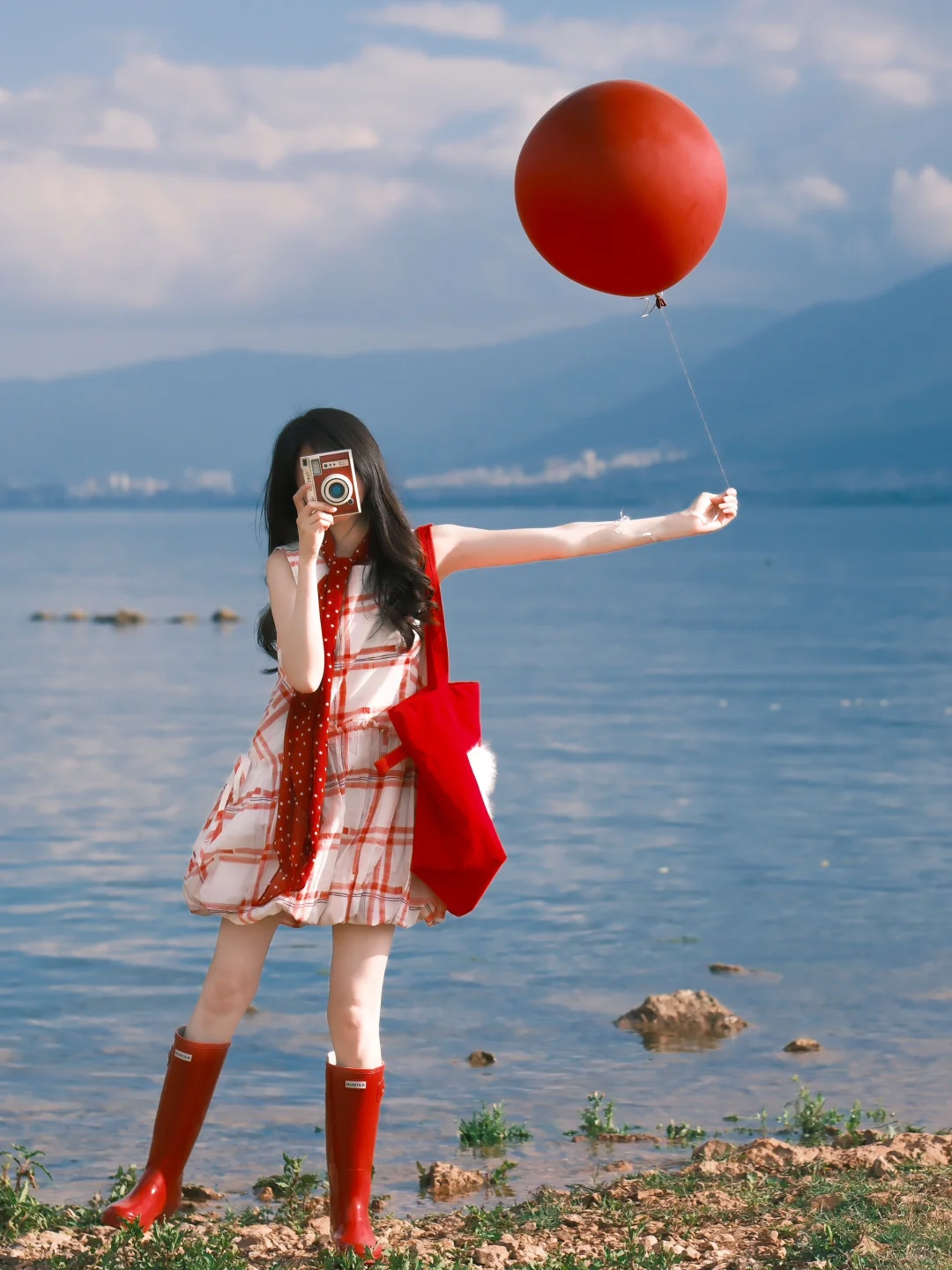 海边拍照 | 自由不露脸氛围感?️胶片滤镜