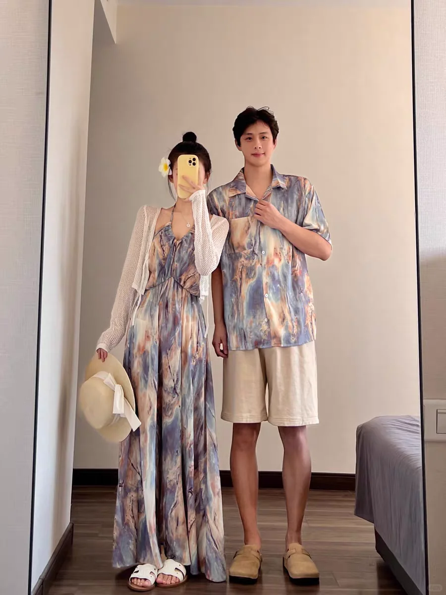 跟男友去海边这样穿！