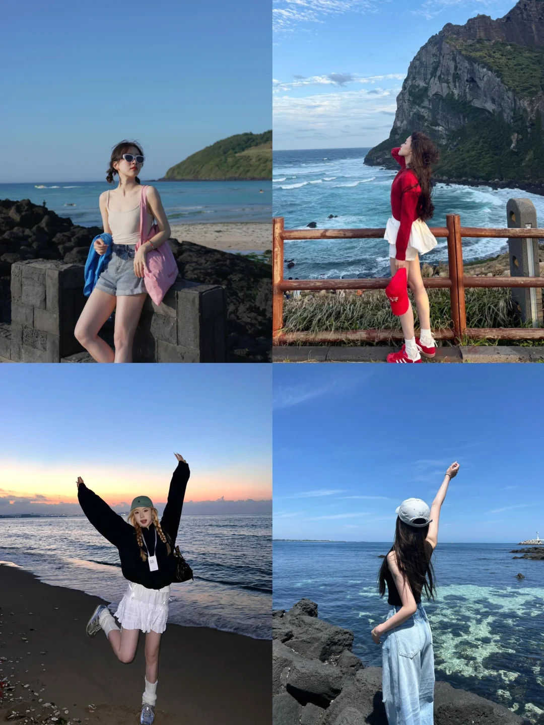下次去济州岛就这样拍！嘎嘎出片‼️?