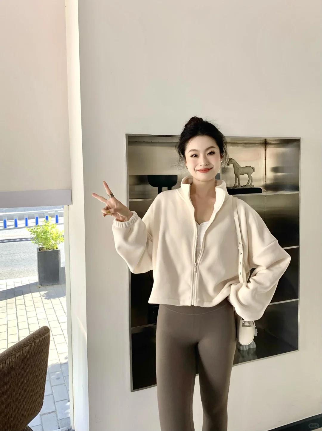 173/120瑜伽服ootd?美美去上普拉提～??