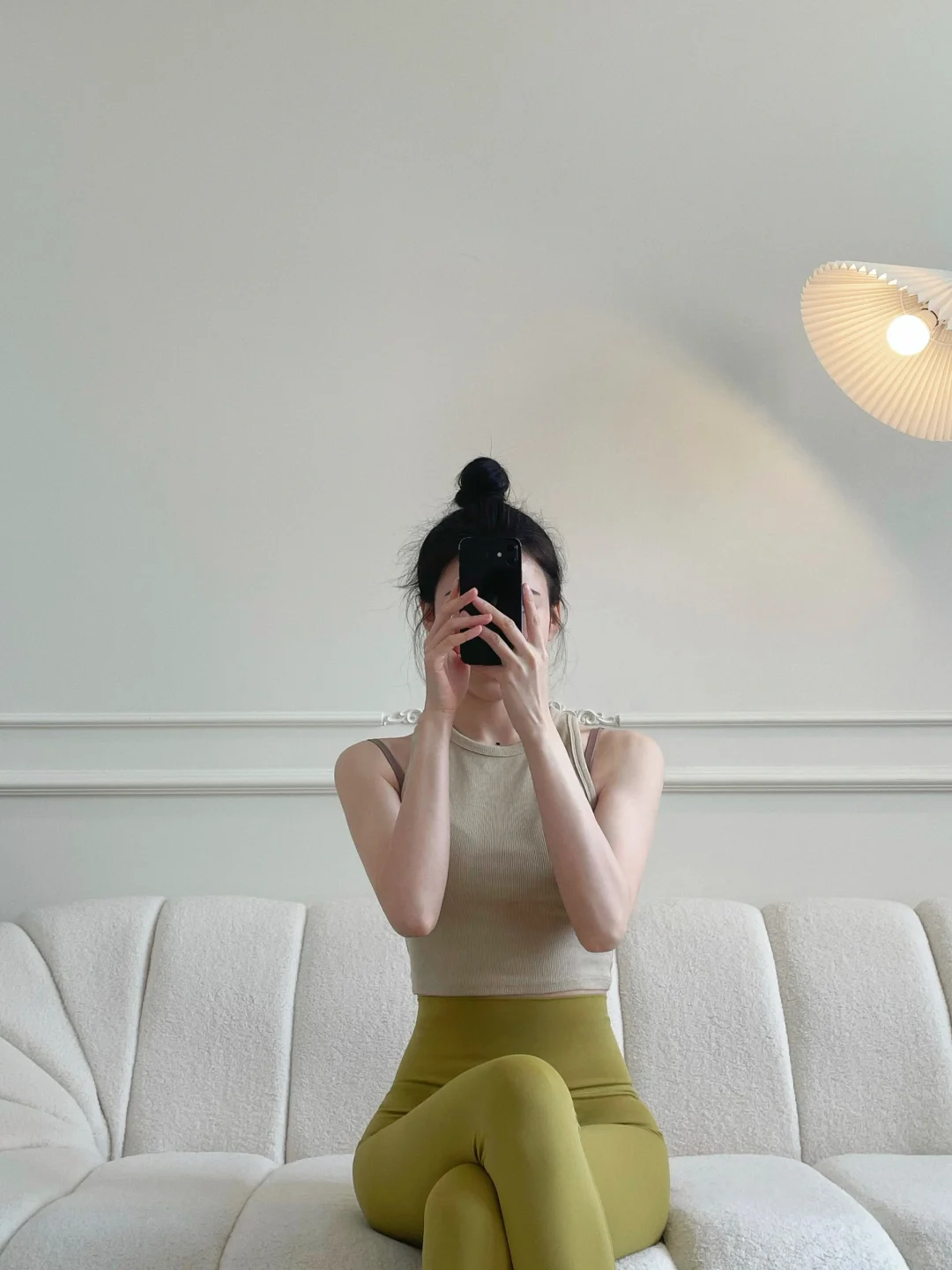 不上普拉提的日子 在家臭美