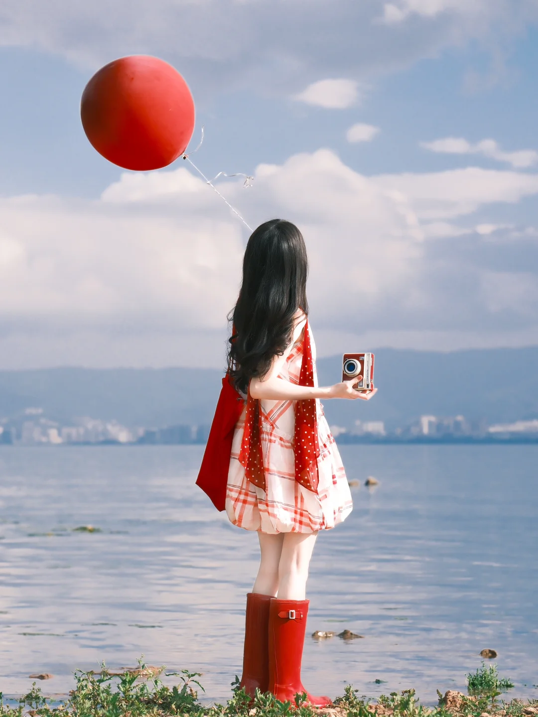 海边拍照 | 自由不露脸氛围感?️胶片滤镜