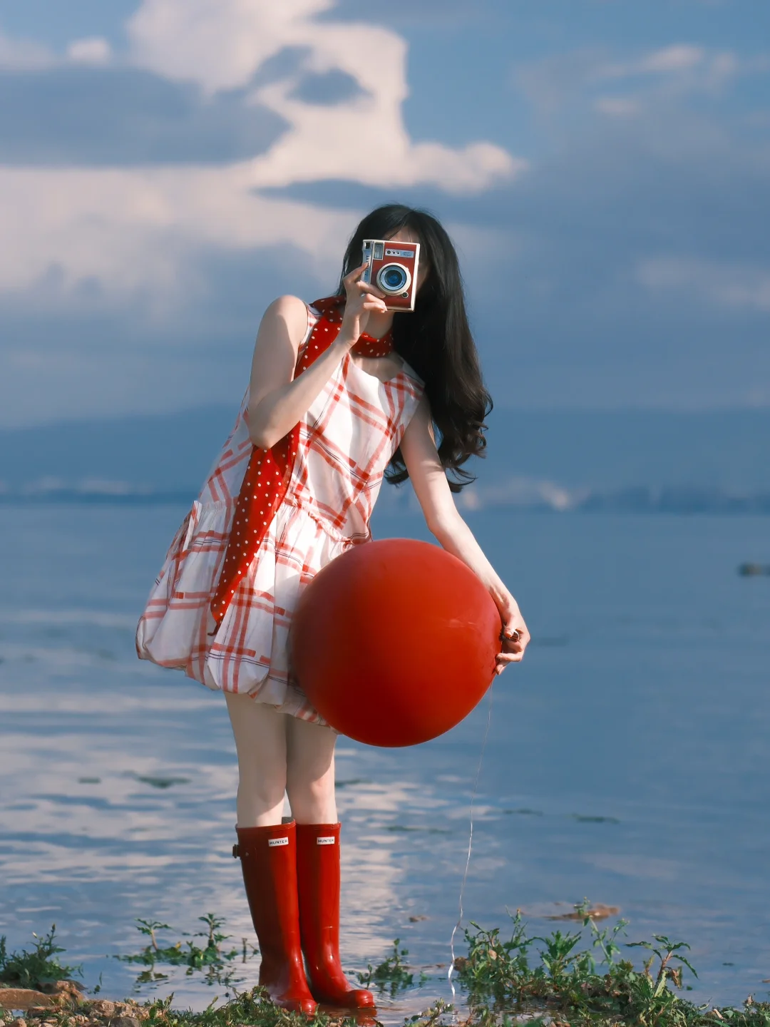 海边拍照 | 自由不露脸氛围感?️胶片滤镜