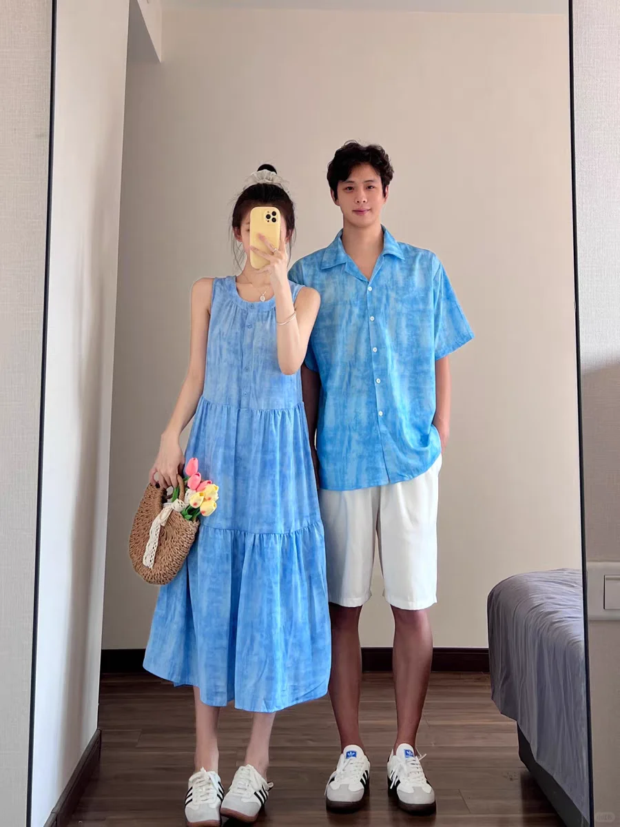 跟男友去海边这样穿！