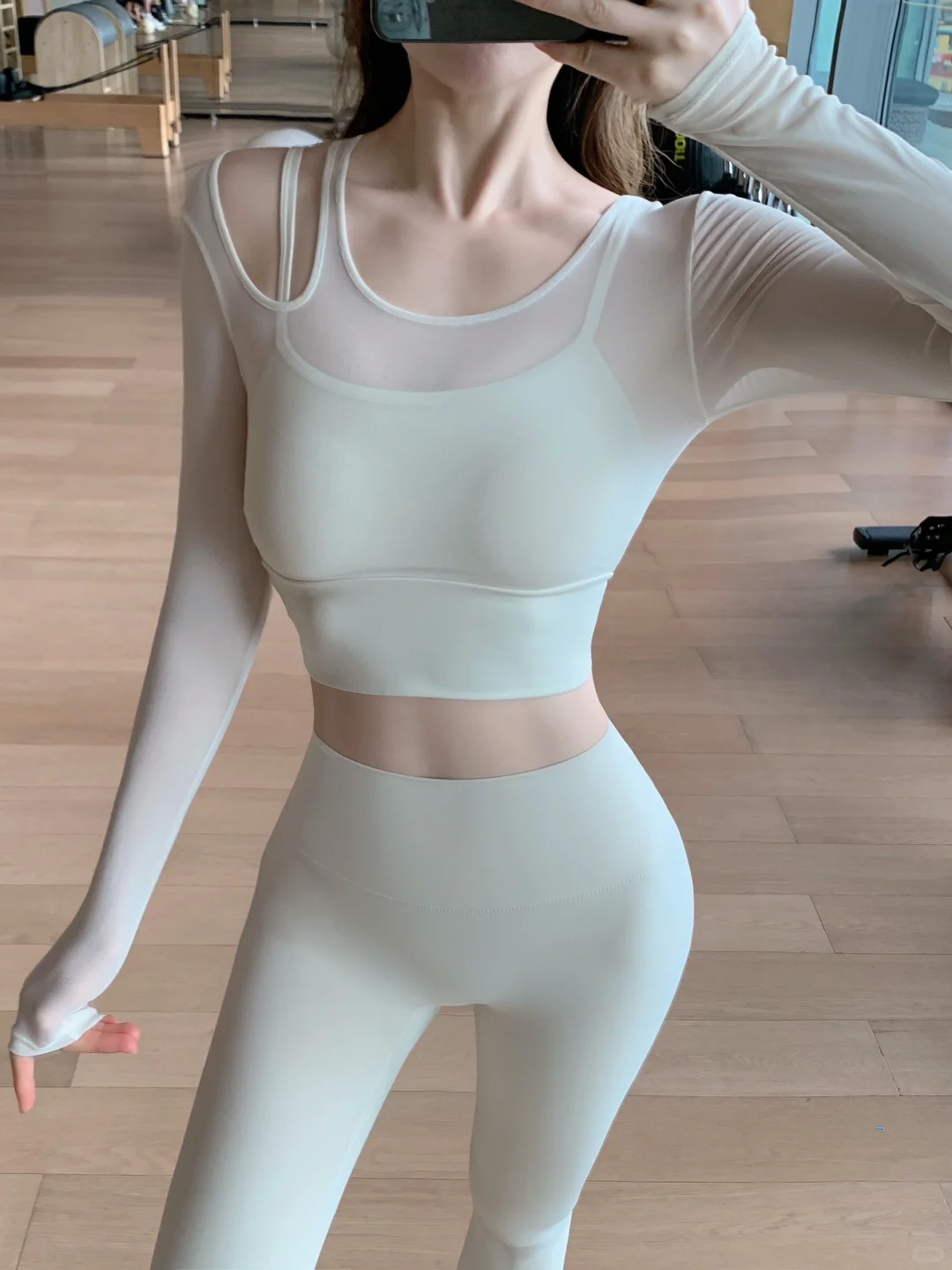奶fufu网纱瑜伽服好看没得说?瑜伽服推荐