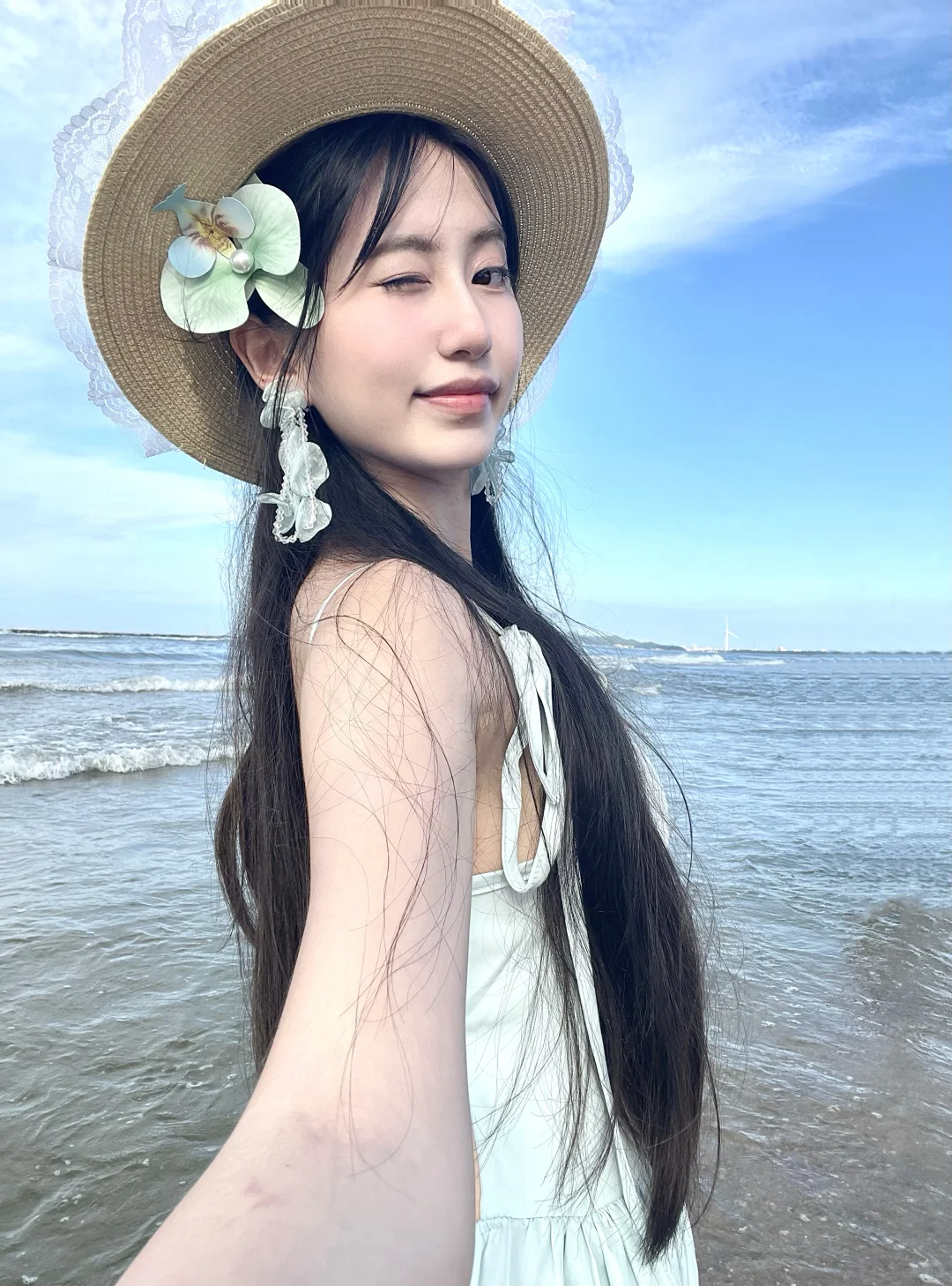 汕头 | ??✉️ ⋆ ♡̷ ˚˳海边这样拍太好看了