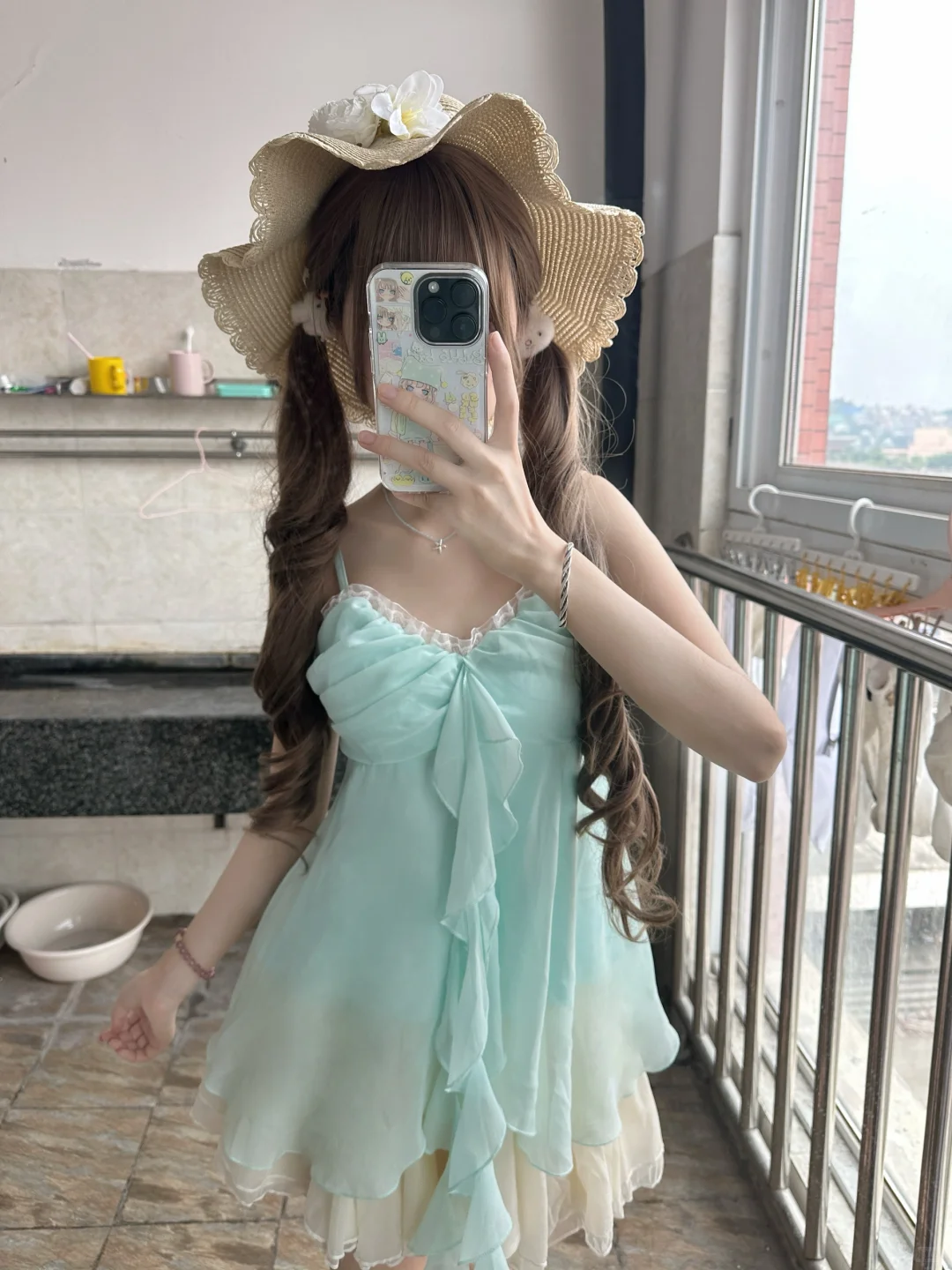 薄荷味小蛋糕太适合去海边啦～