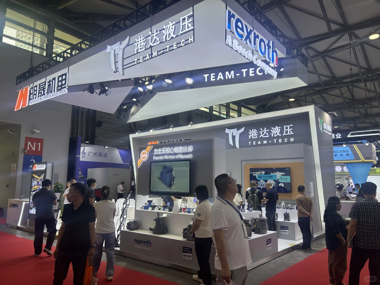 25上海铝工业展！预算高的展台搭建效果❤️❤️