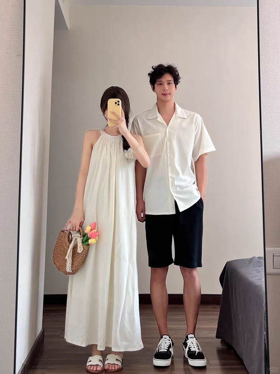 跟男友去海边这样穿！