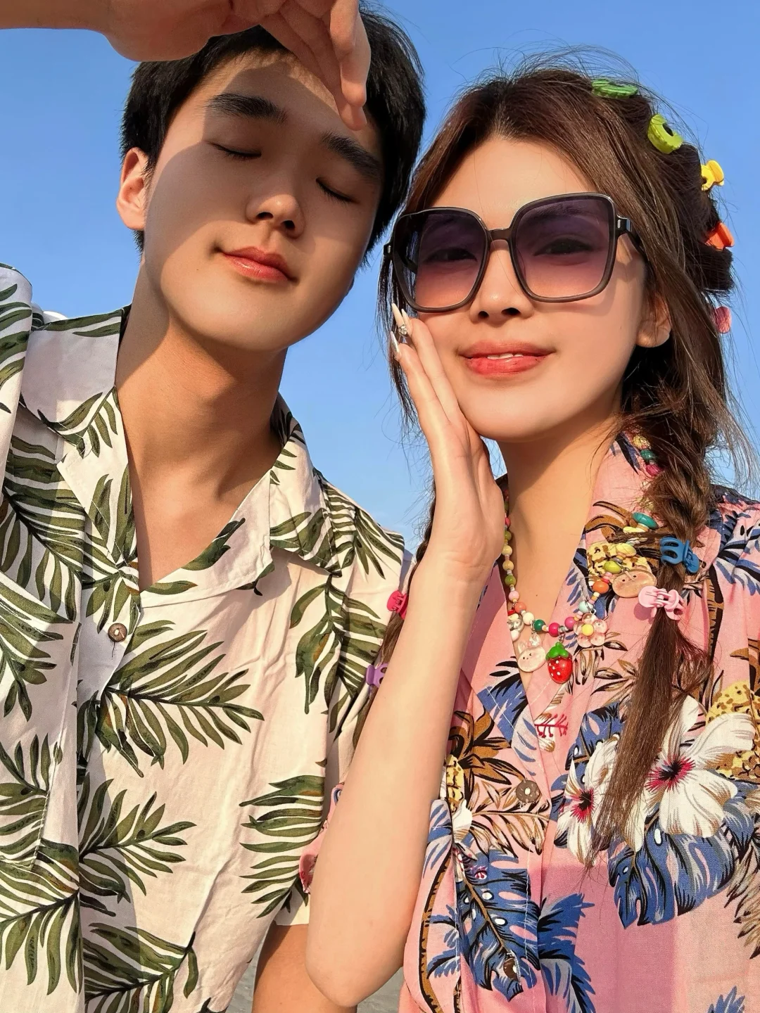北海五十块买的衣服却拍出了人生照片！！