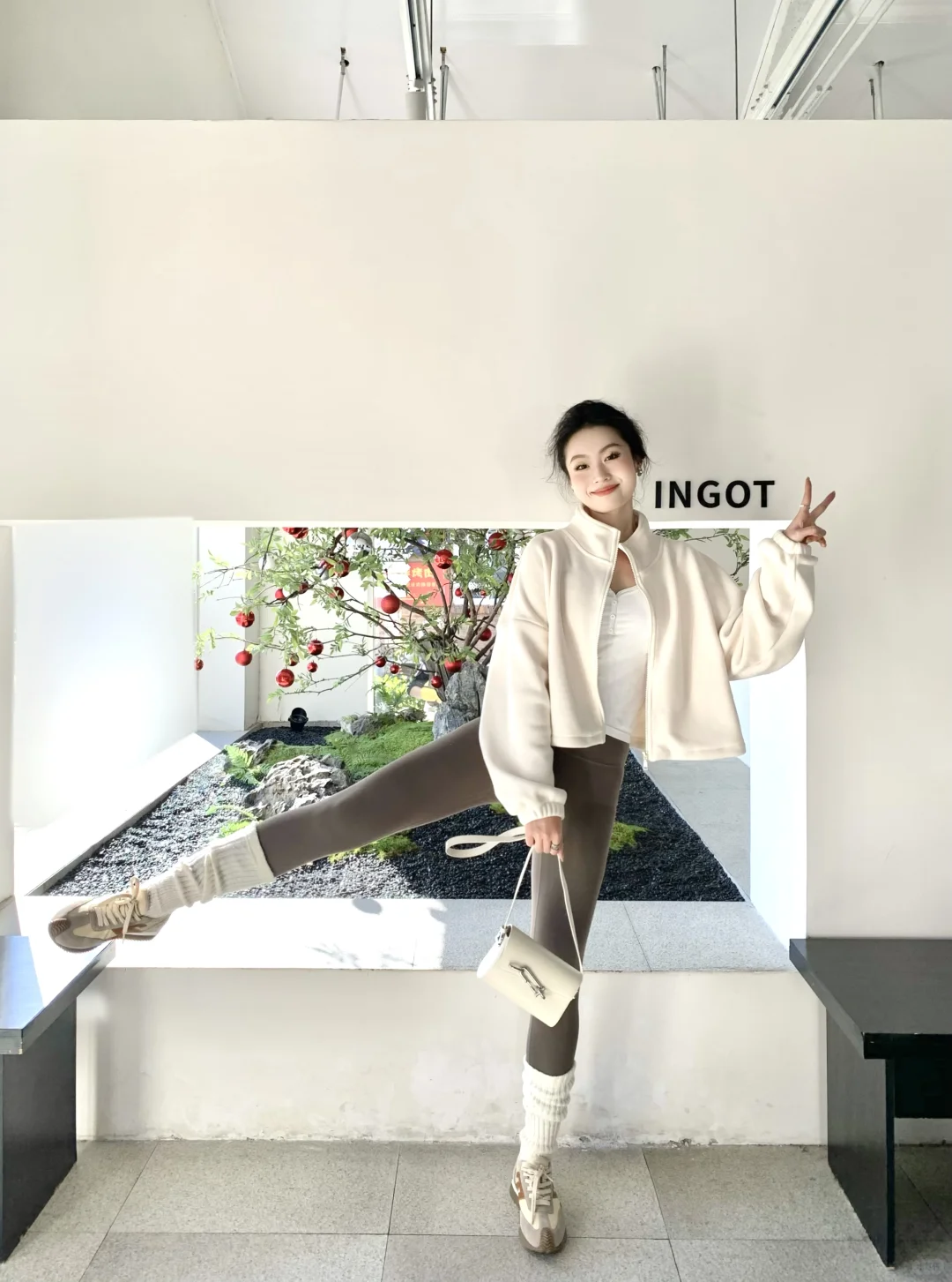 173/120瑜伽服ootd?美美去上普拉提～??