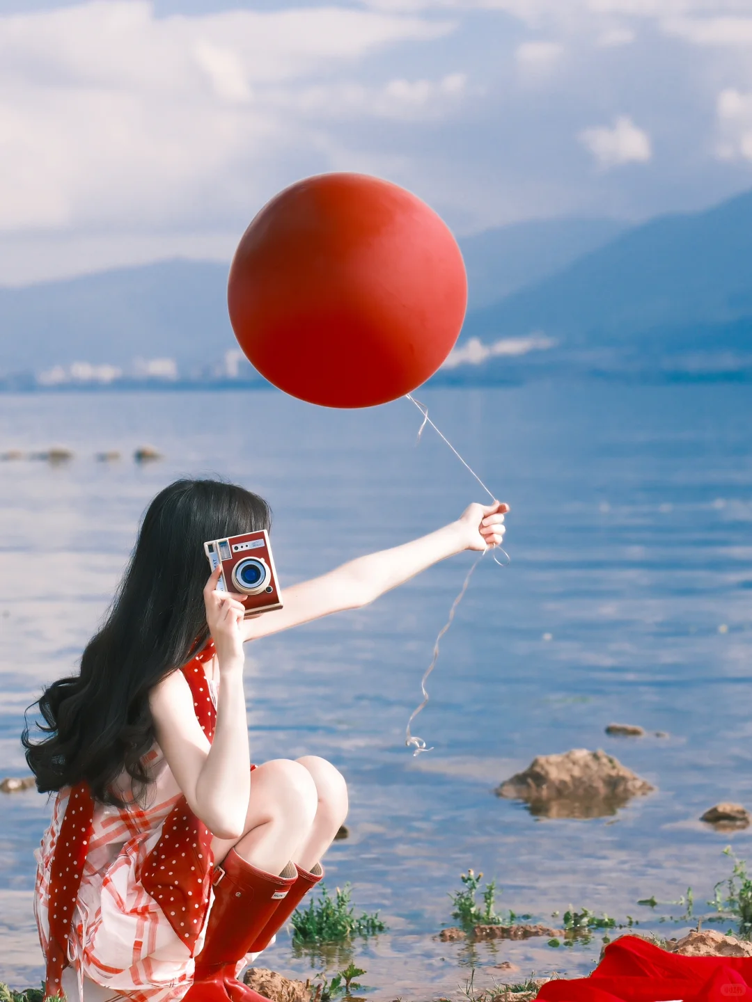 海边拍照 | 自由不露脸氛围感?️胶片滤镜