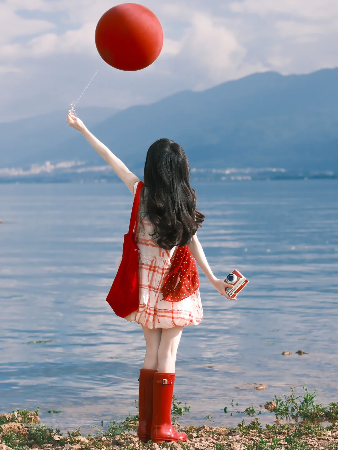 海边拍照 | 自由不露脸氛围感?️胶片滤镜