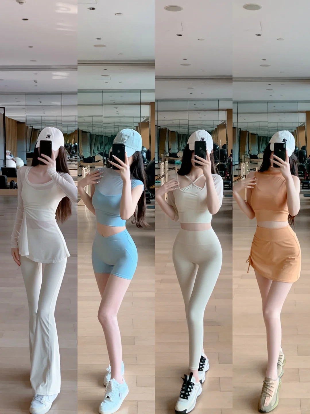 好乖！4⃣套早春韩系瑜伽服分享?太好看噜~