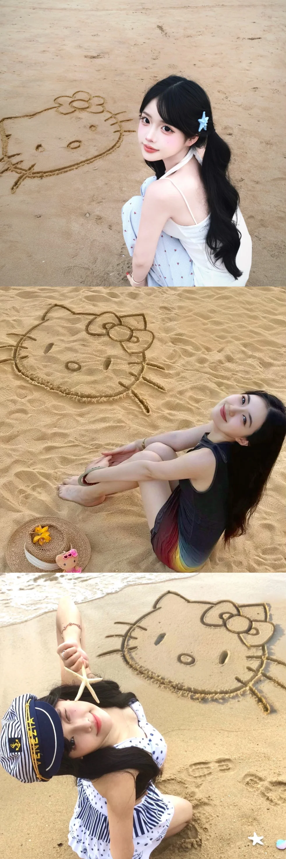 存一些超有感觉的海边拍照姿势?️