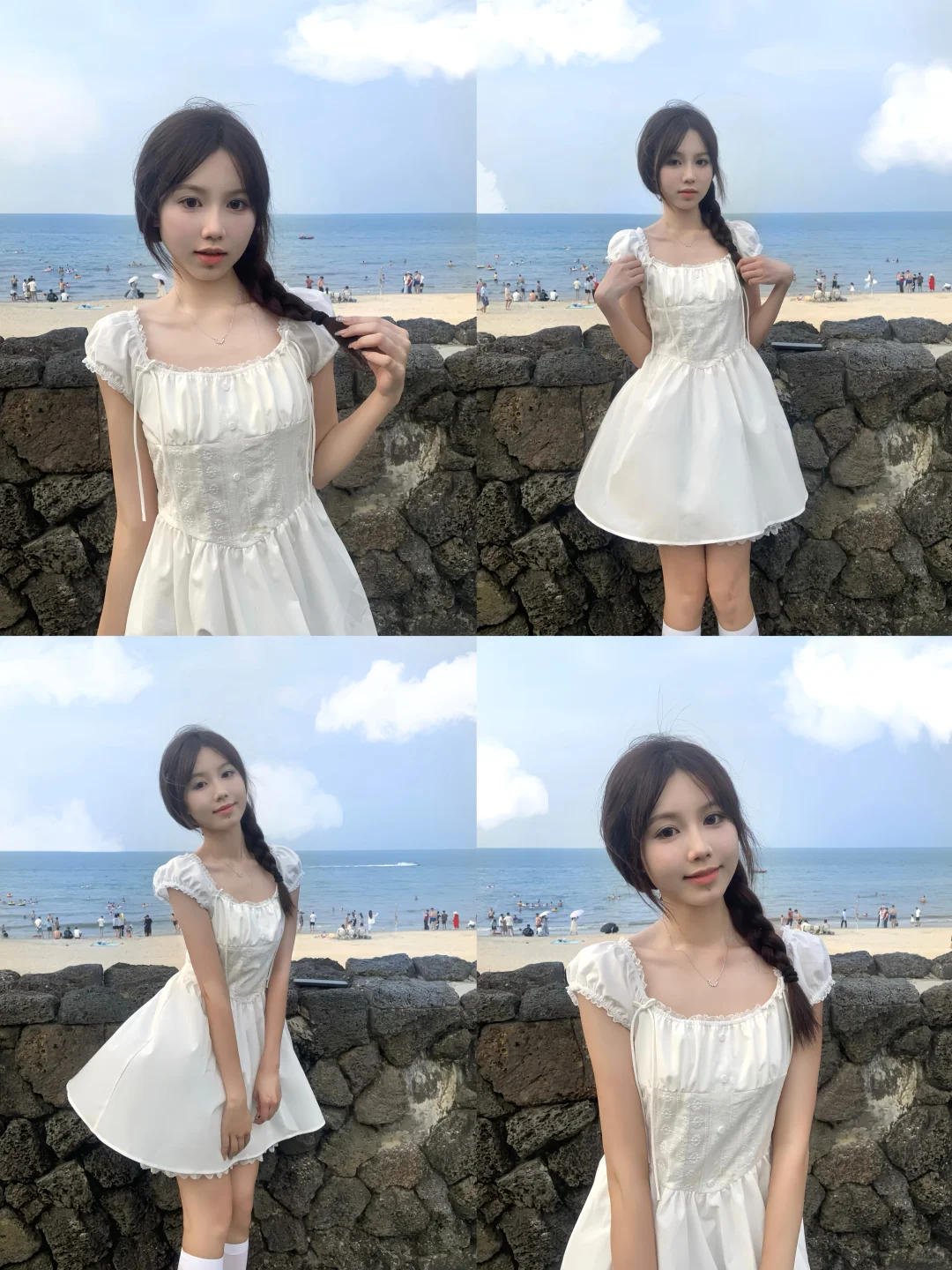 八套海边穿搭合集～