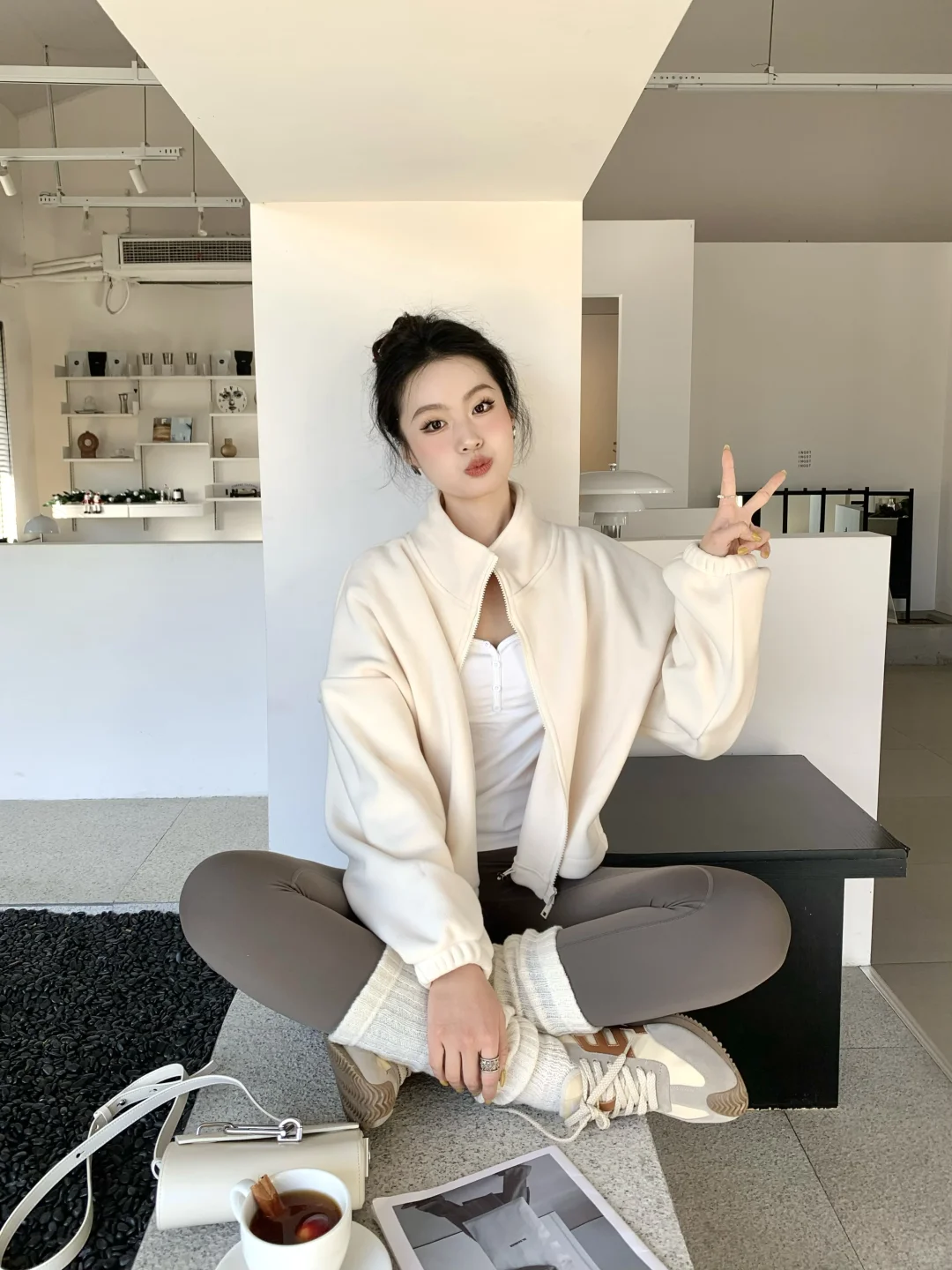 173/120瑜伽服ootd?美美去上普拉提～??
