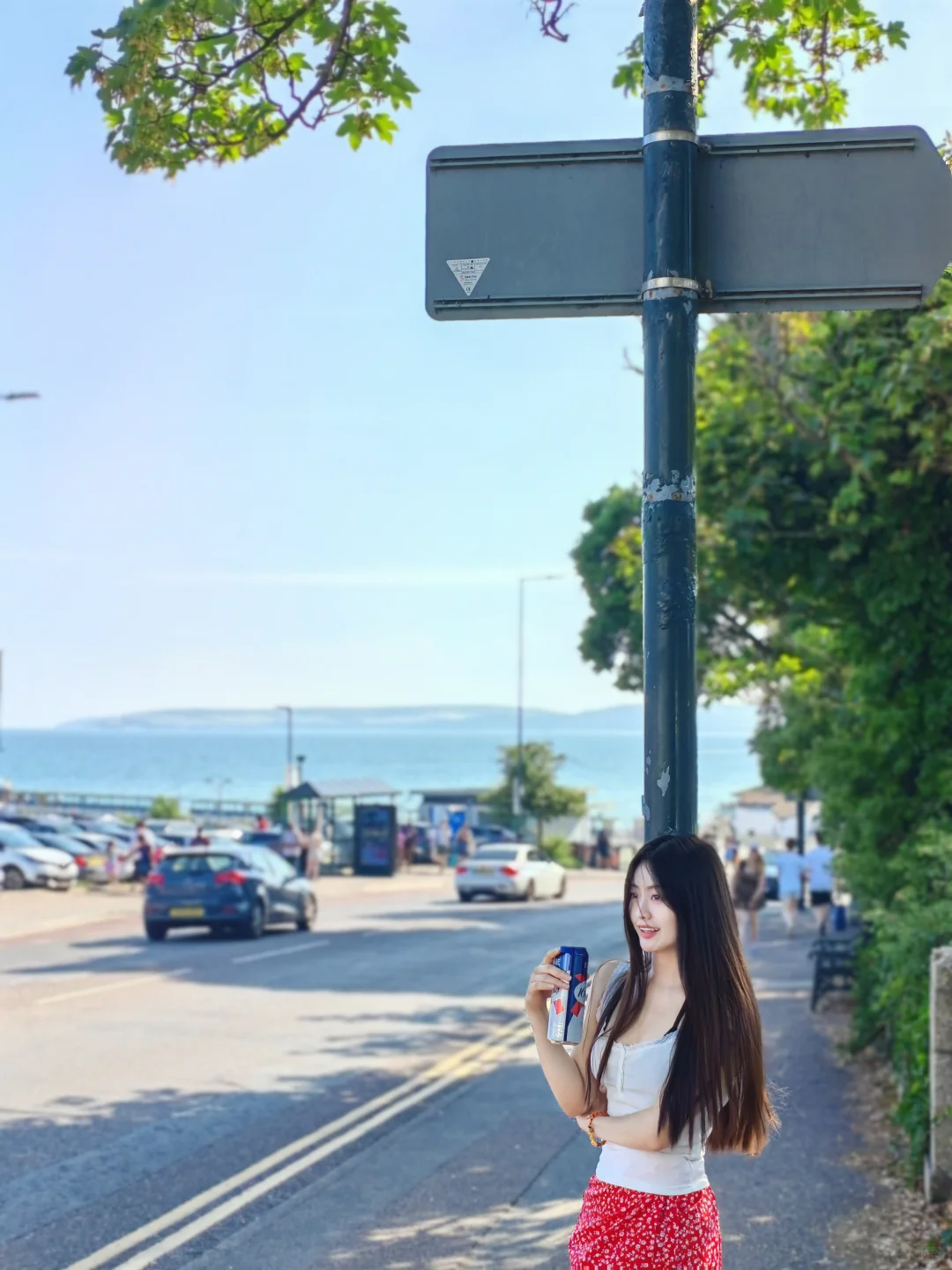 110斤的生命力 老娘与海? 正常海边穿搭