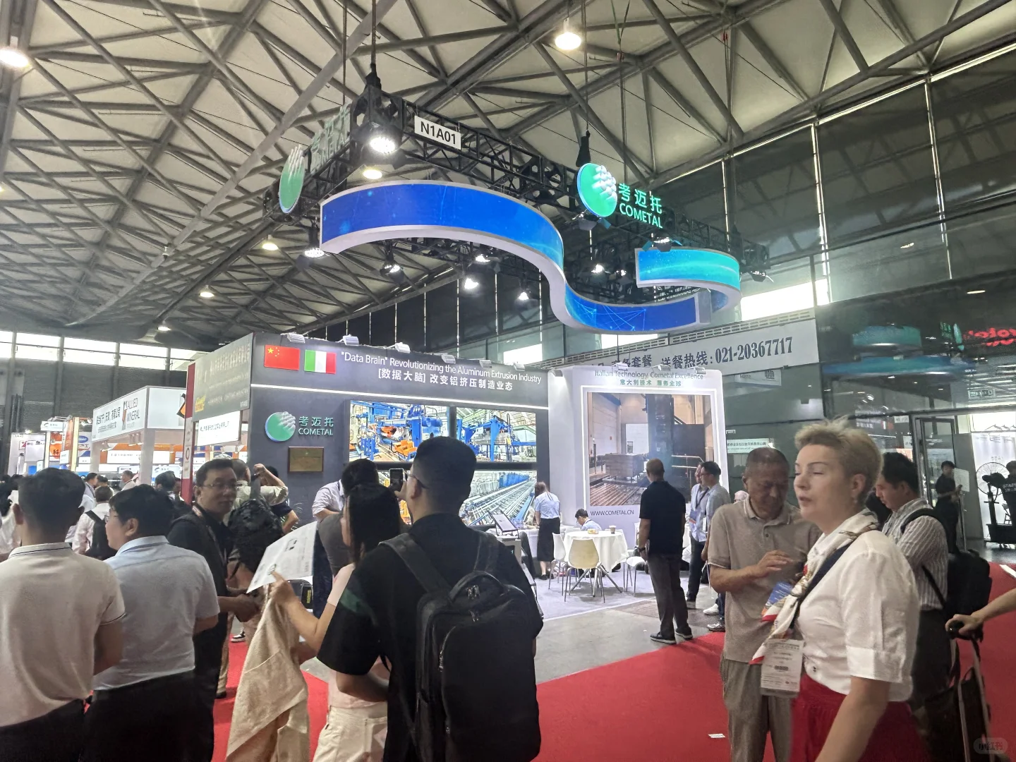 25上海铝工业展！预算高的展台搭建效果❤️❤️