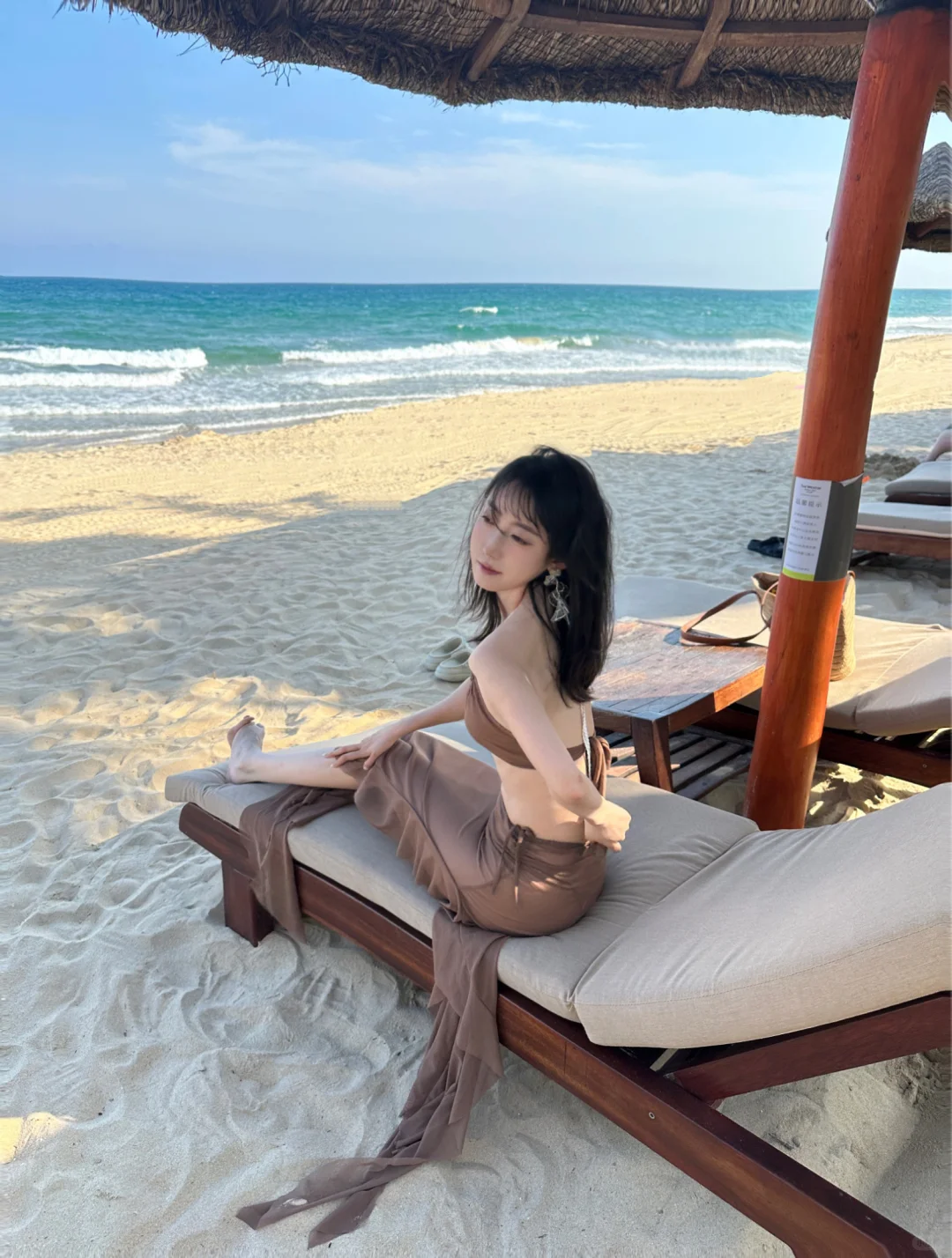 海边这么穿也太美了