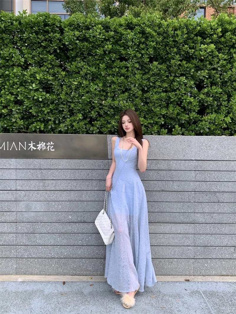 ✨夏日海边穿搭！温柔盐系长裙