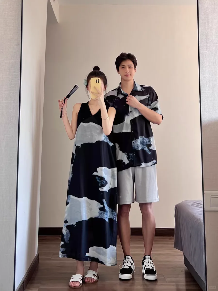 跟男友去海边这样穿！