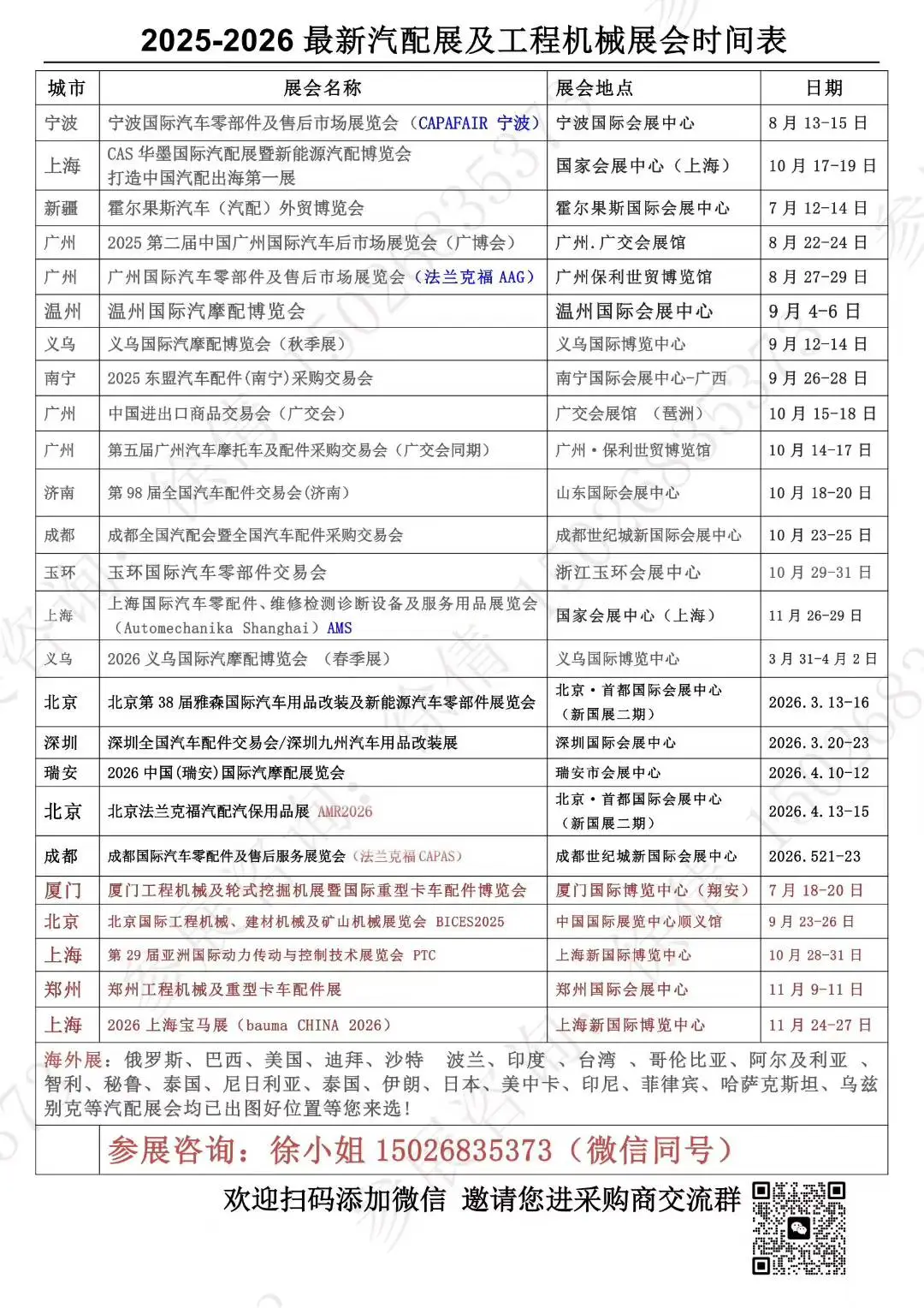 2026第二届中国(瑞安)国际汽摩配展览会