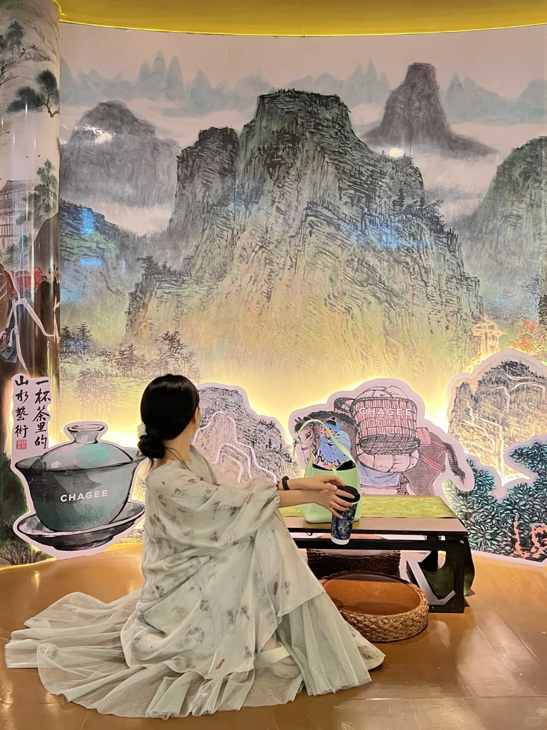南宁新展！新中式森系国画风艺术展！好高级?