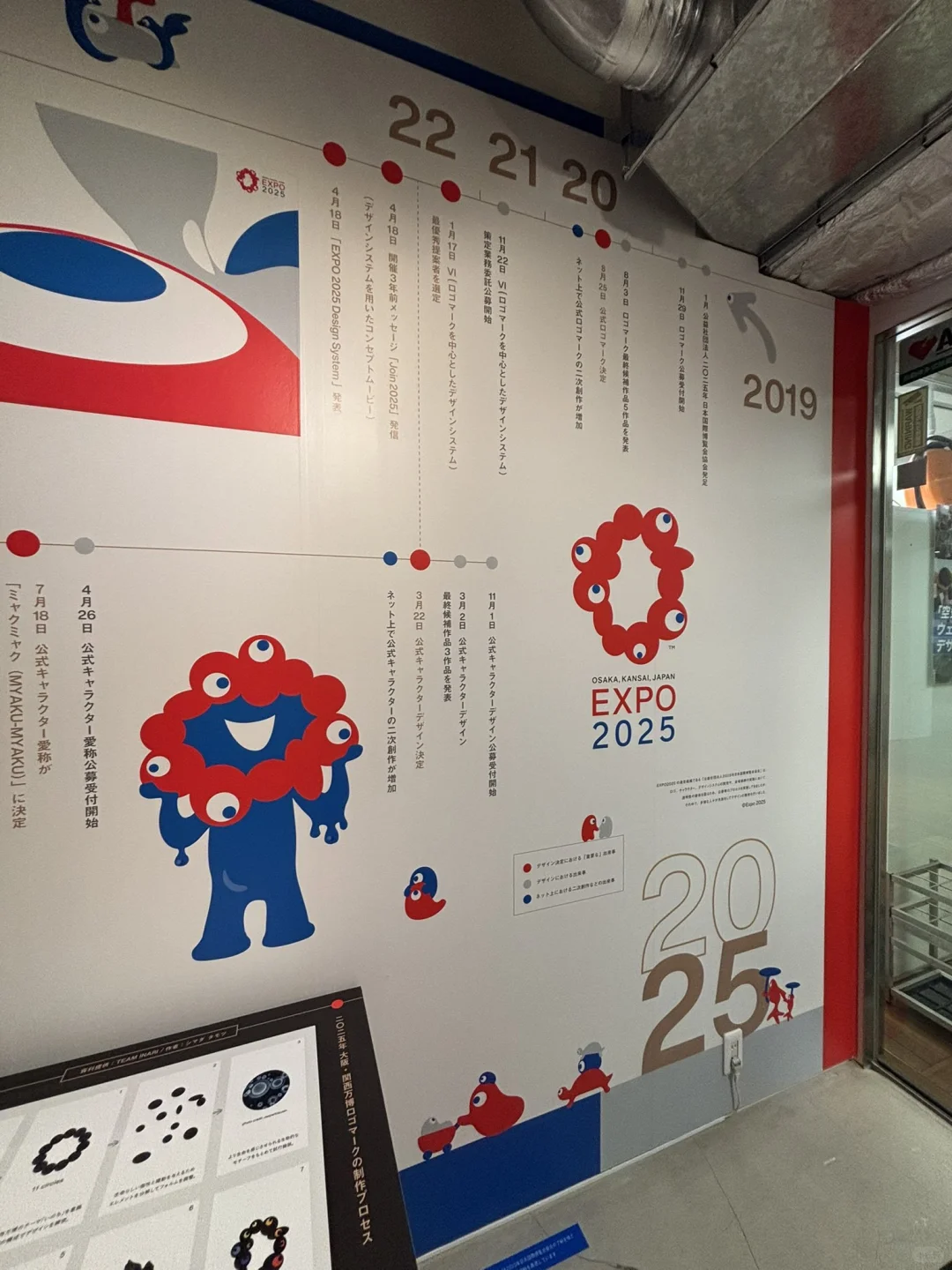 2025年日本世博会的标志和设计系统展开展中