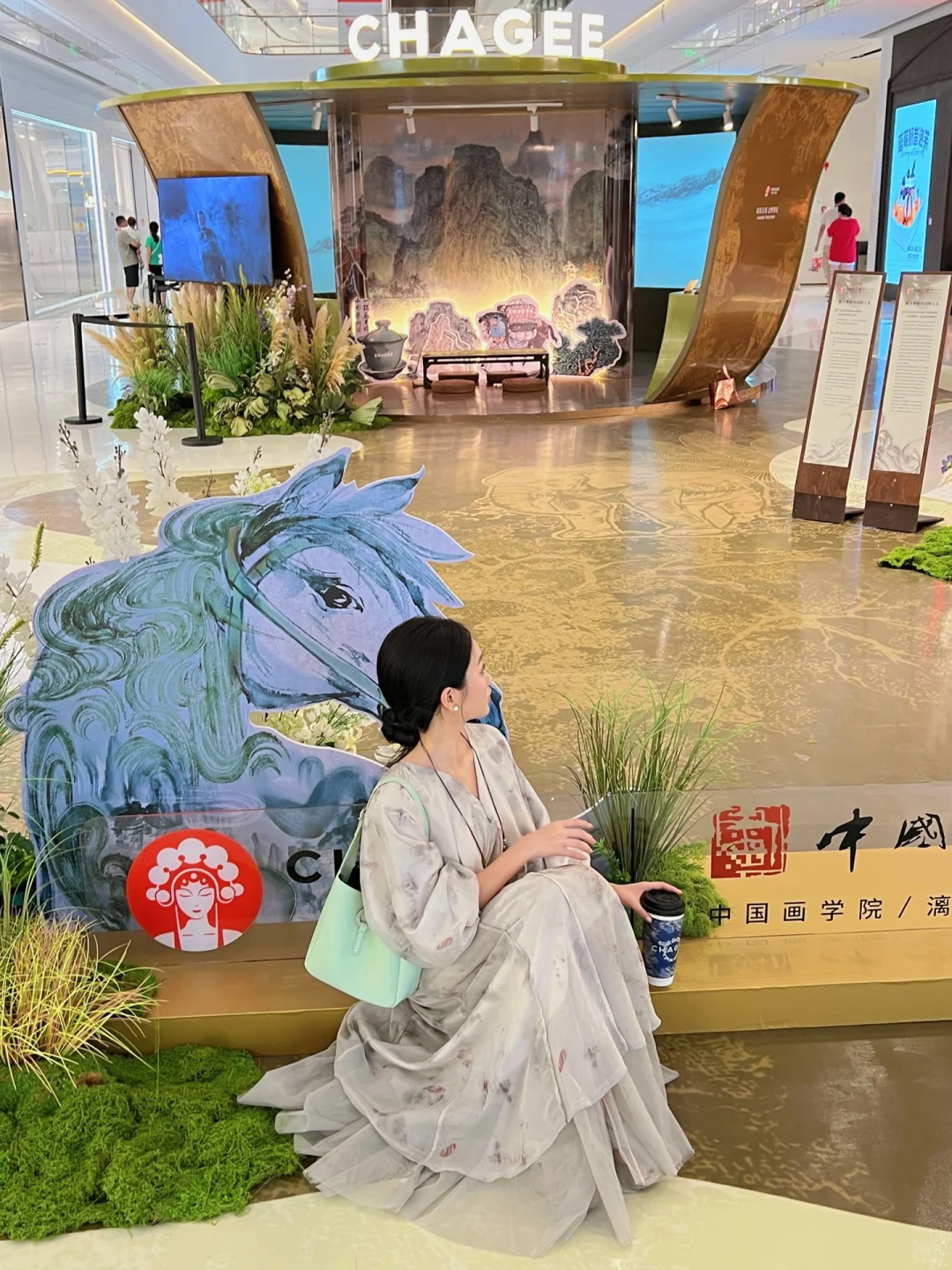 南宁新展！新中式森系国画风艺术展！好高级?