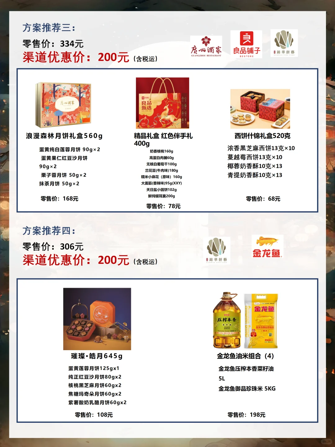 当我有一个很会做中秋采购方案的同事