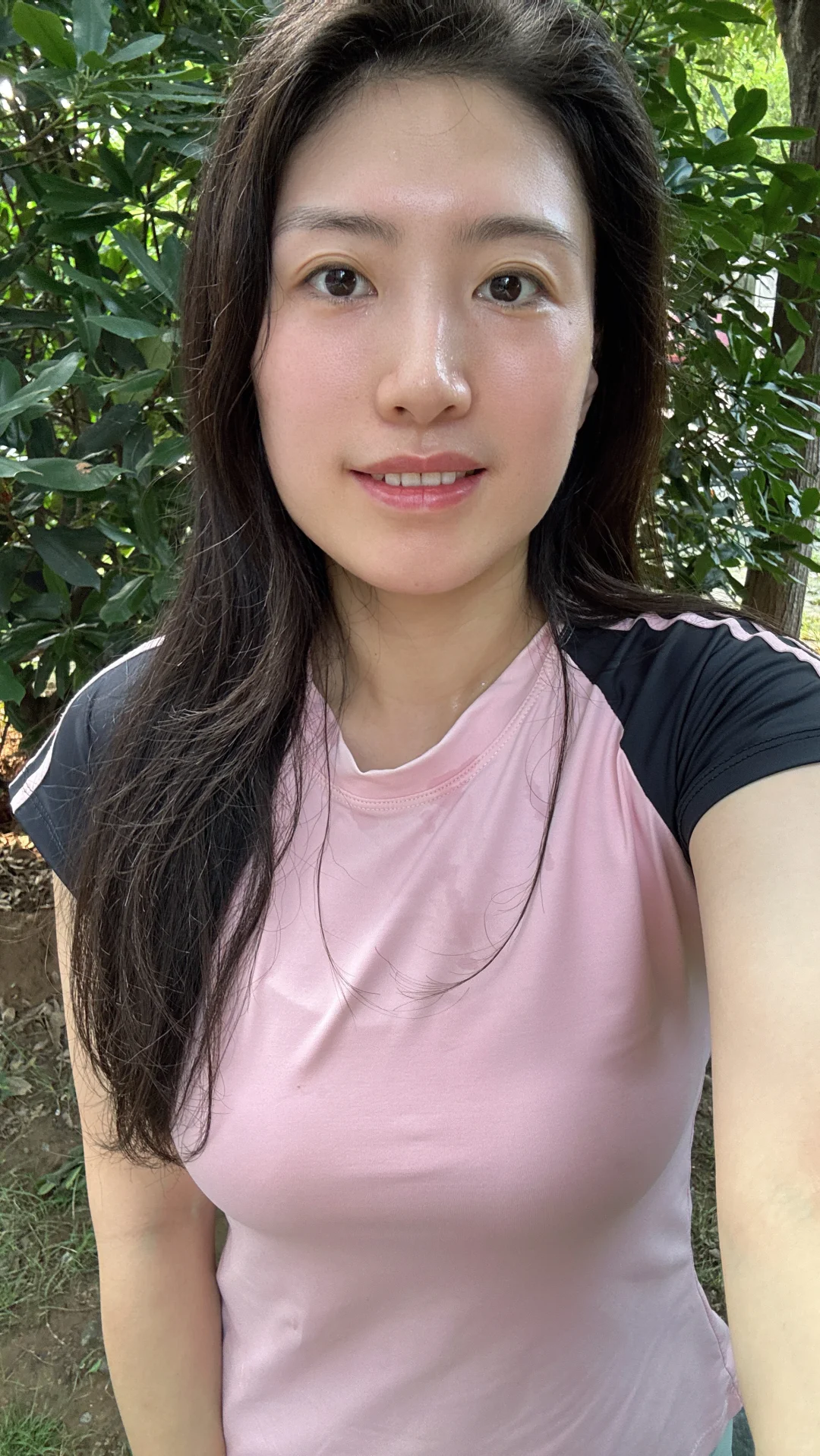 33岁宝妈，晨跑+花园干净双重buff少女感拉满