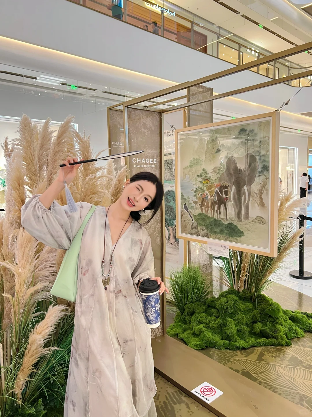 南宁新展！新中式森系国画风艺术展！好高级?