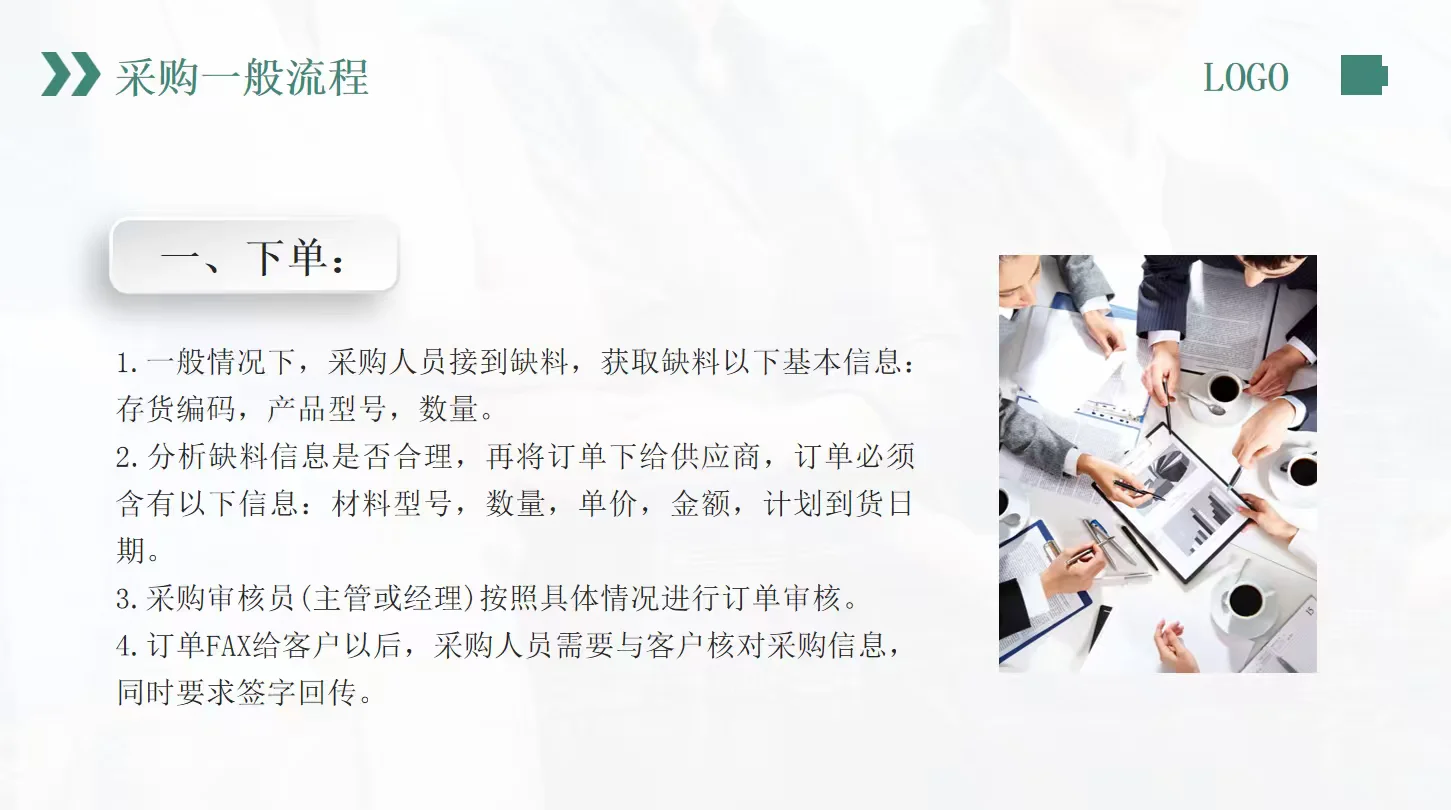 采购人必须具备的七大要素