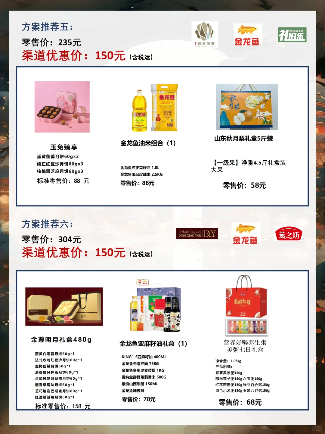 当我有一个很会做中秋采购方案的同事