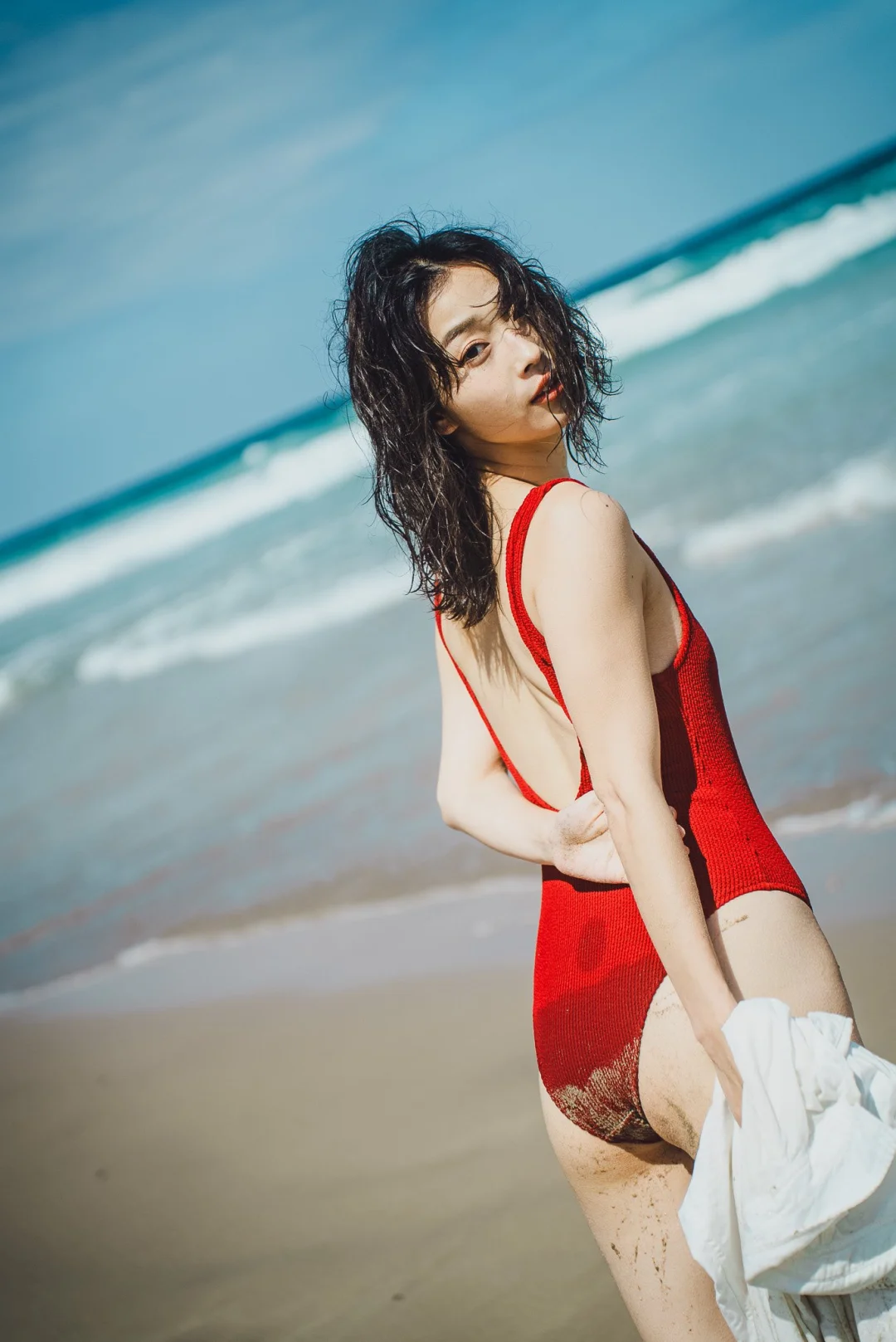 海边自由松弛感写真|营口鲅鱼圈约拍