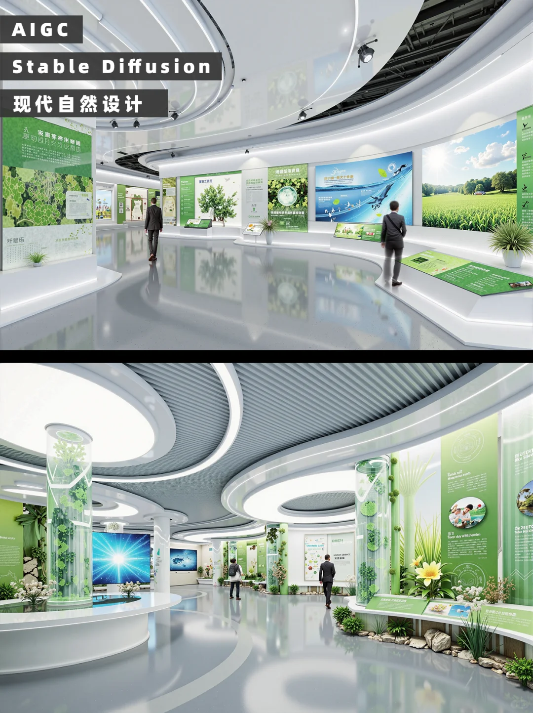 【第三十三期】AIGC现在自然展厅