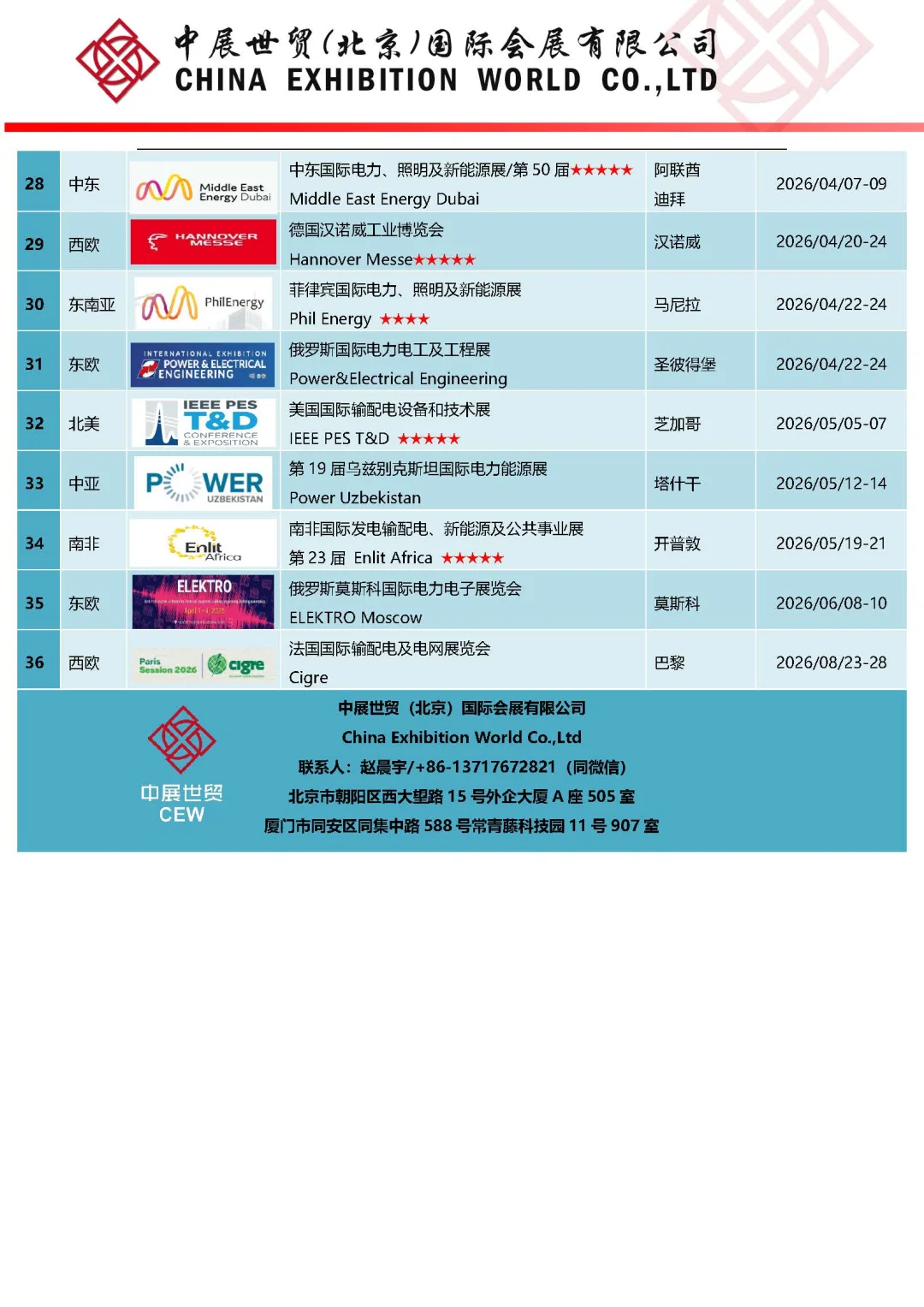 2026年乌兹别克斯坦国际电力新能源展览会