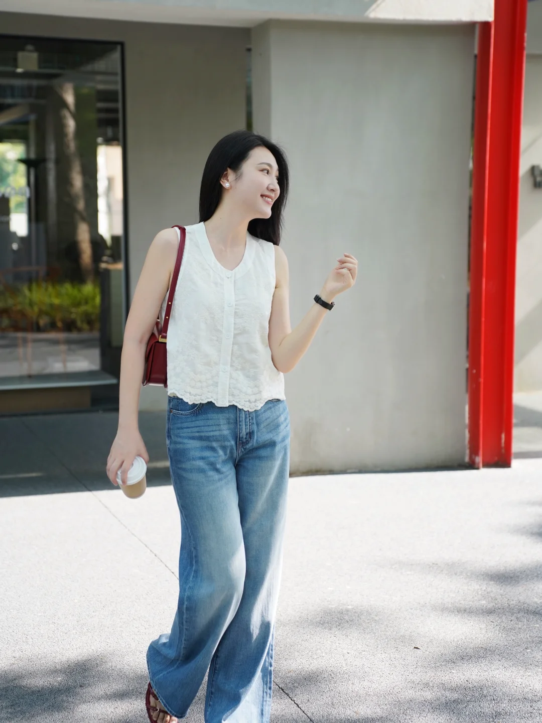 夏日轻氧感通勤～get自由穿衣的简约随性