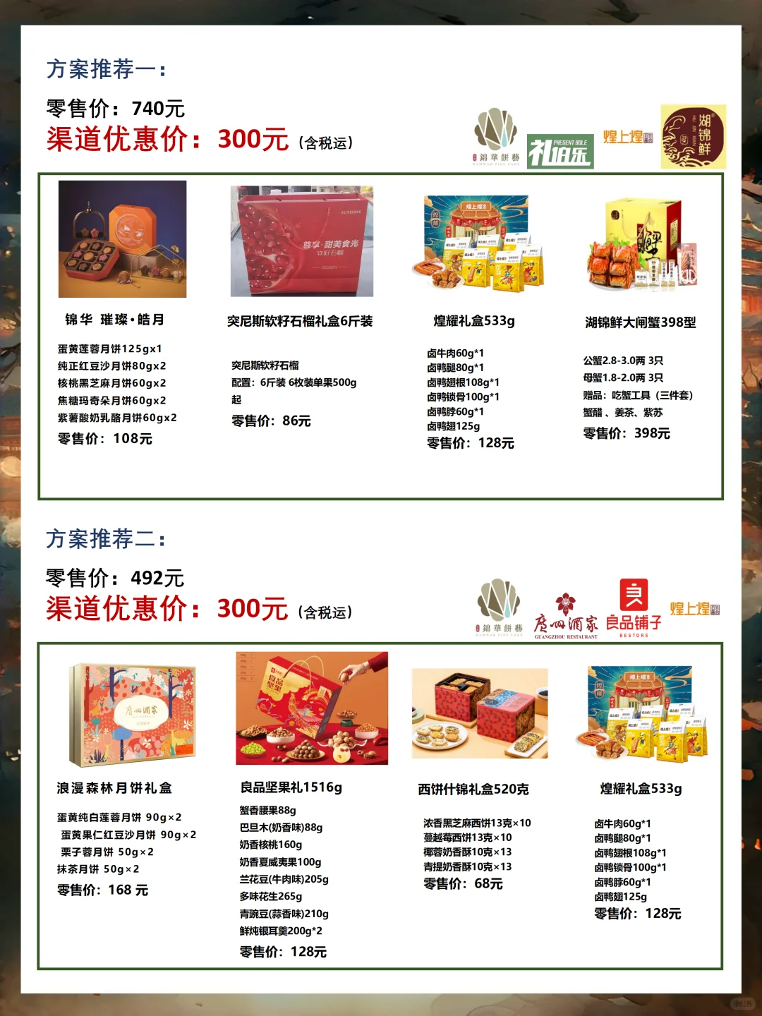 当我有一个很会做中秋采购方案的同事