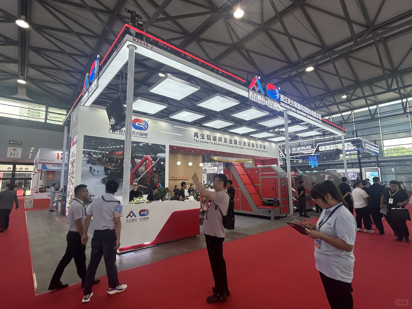 25上海铝工业展！中等预算的搭建效果❤️❤️❤️