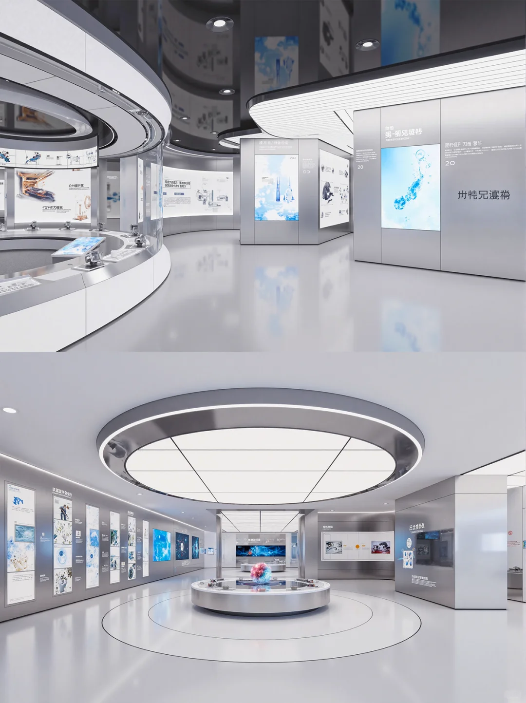 【第十九期】AIGC现代科技展厅设计